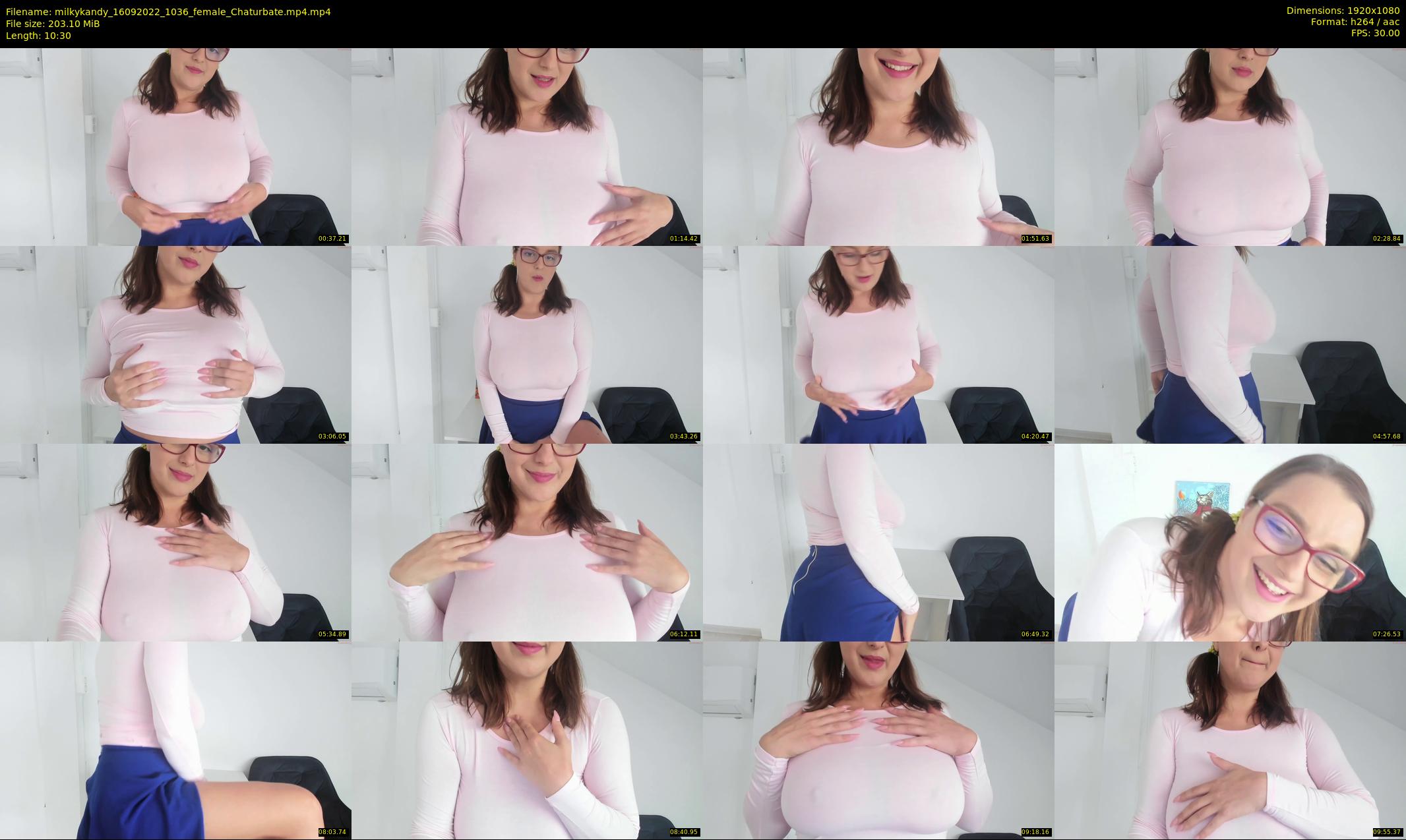 milkykandy — 11 minute Chaturbate female cam show recording, 1080p, Sep 16, 2022