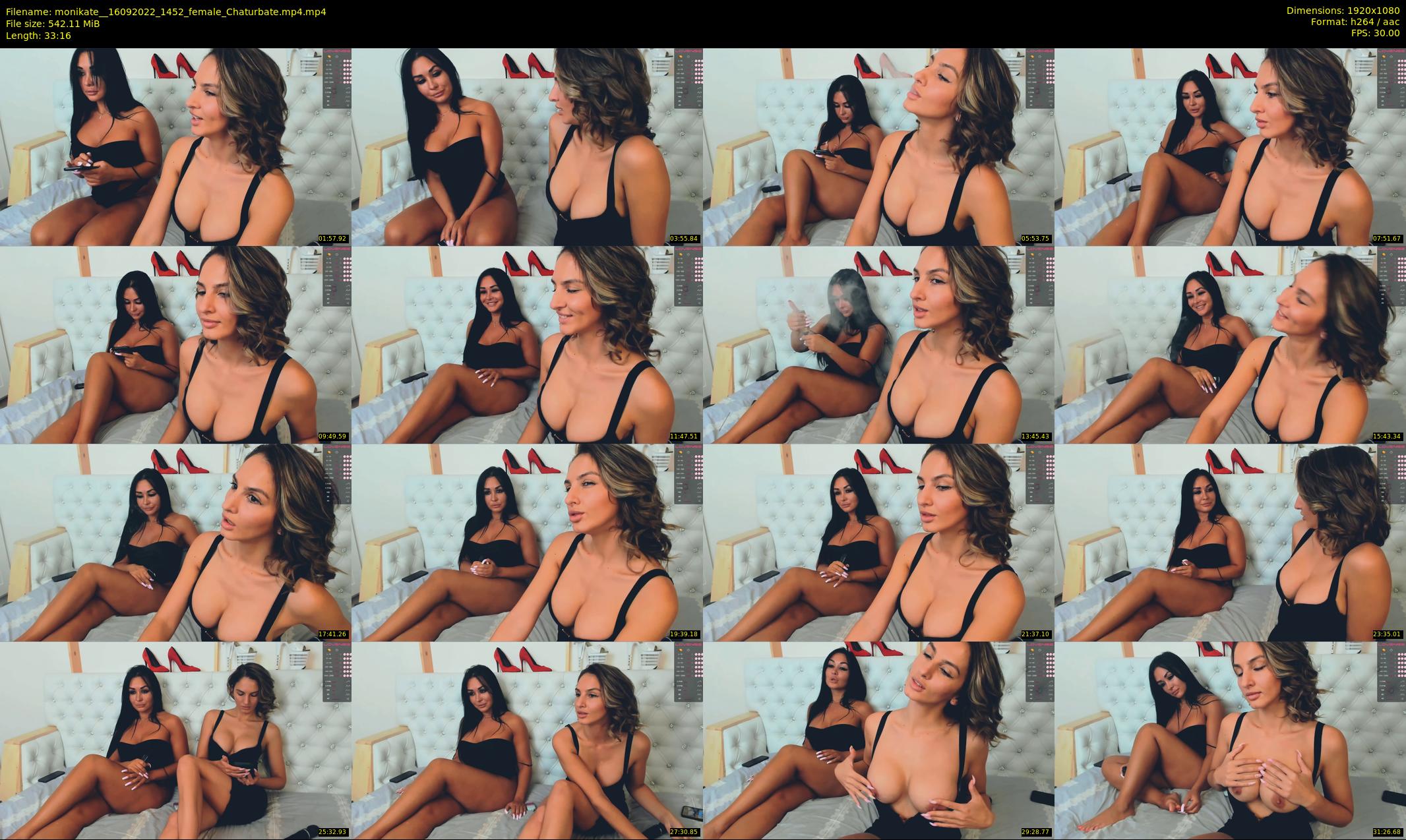 monikate_ — 34 minute Chaturbate couple cam show recording, 1080p, Sep 16, 2022