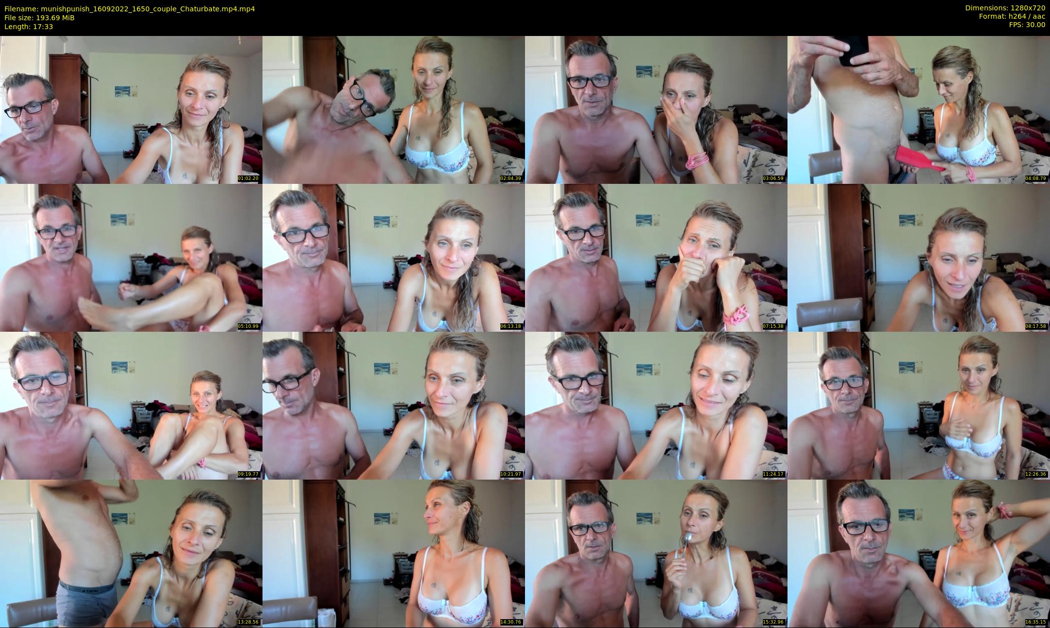 munishpunish — 18 minute Chaturbate couple cam show recording, 720p, Sep 16, 2022