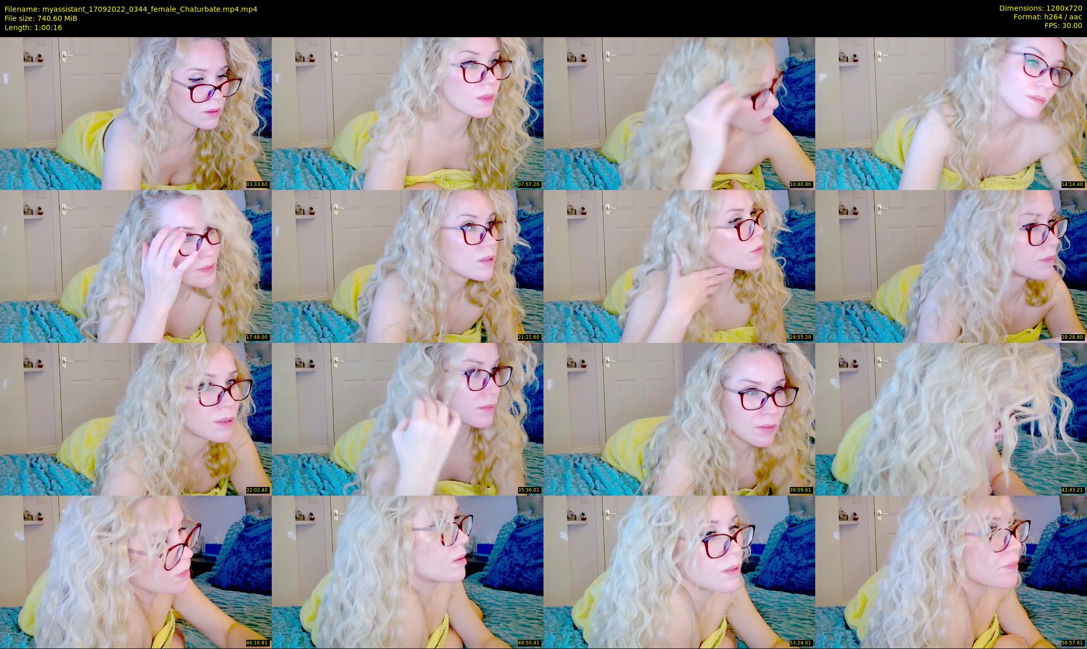 myassistant — 61 minute Chaturbate female cam show recording, 720p, Sep 17, 2022