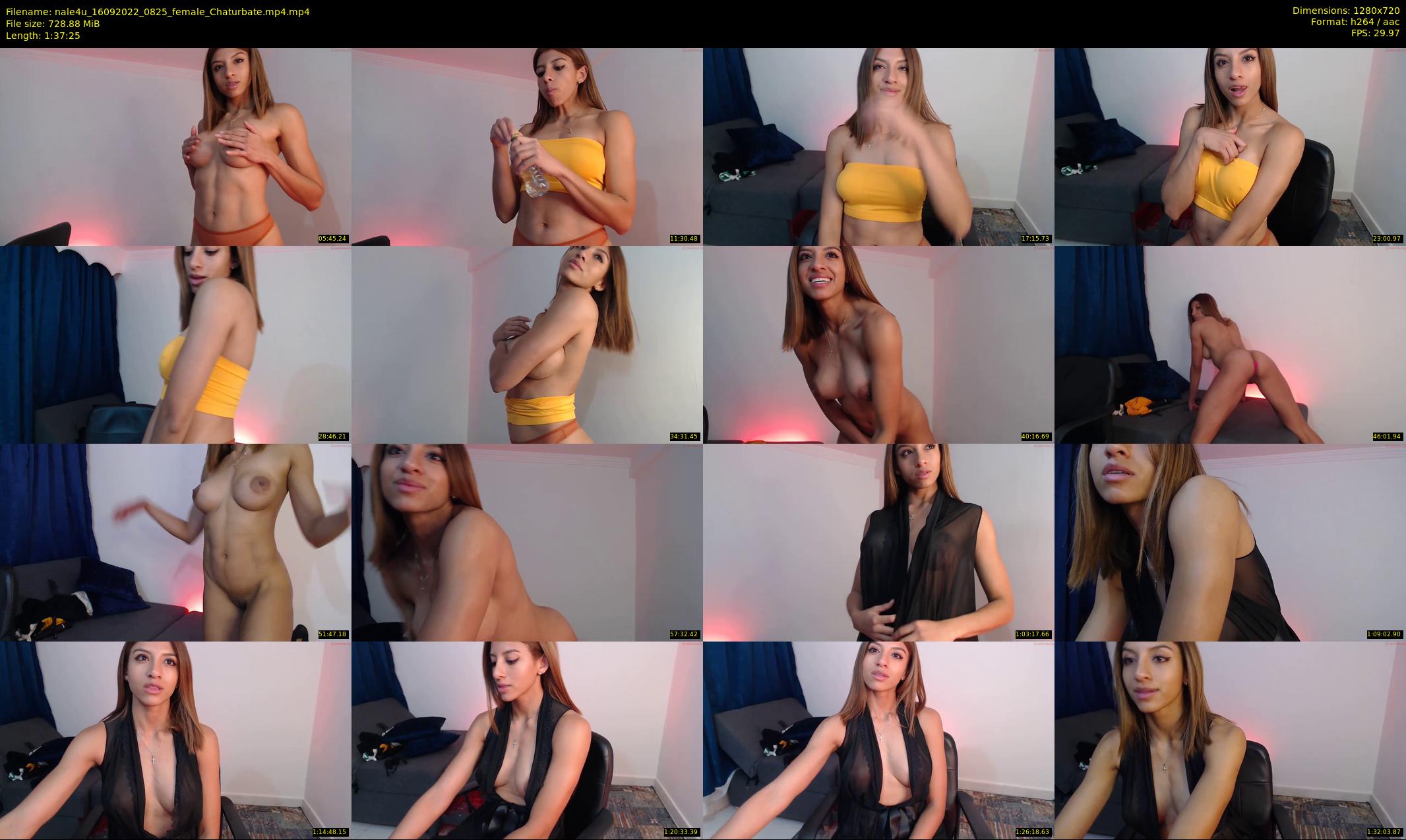 nale4u — 98 minute Chaturbate female cam show recording, 720p, Sep 16, 2022