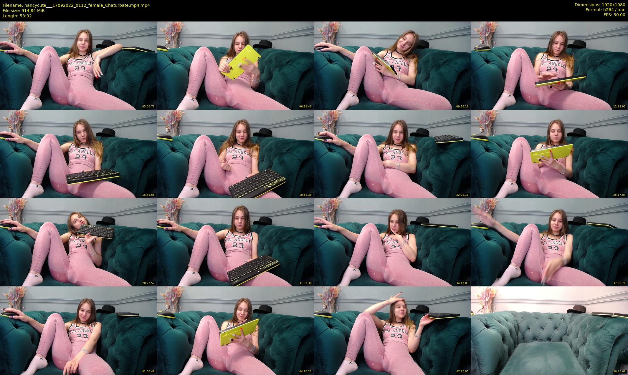 nancycute__ — 54 minute Chaturbate female cam show recording, 1080p, Sep 17, 2022