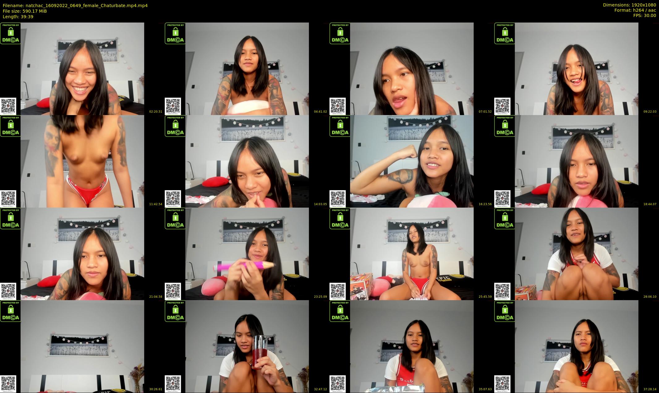 natchac — 40 minute Chaturbate female cam show recording, 1080p, Sep 16, 2022