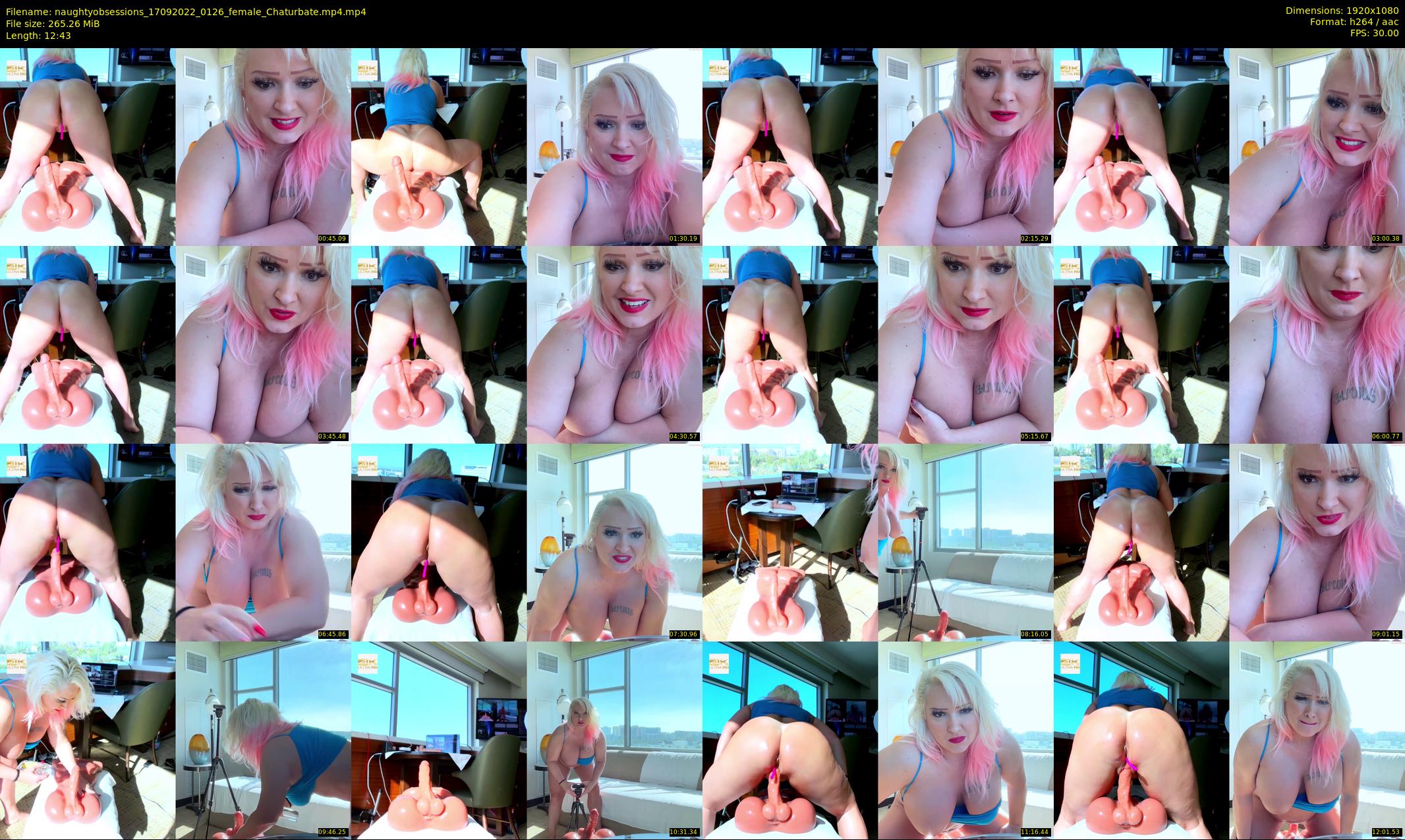 naughtyobsessions — 13 minute Chaturbate female cam show recording, 1080p, Sep 17, 2022