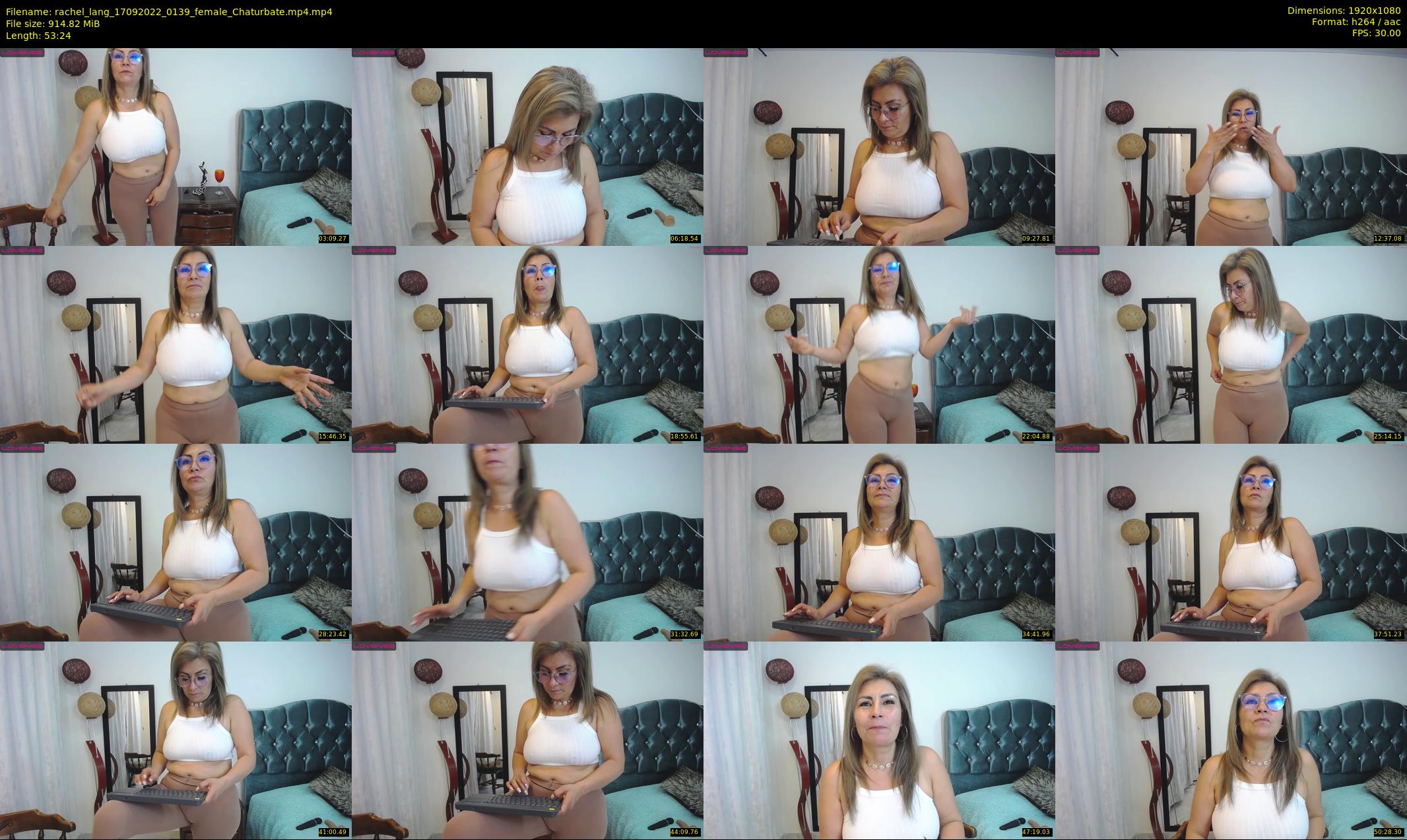 rachel_lang — 54 minute Chaturbate female cam show recording, 1080p, Sep 17, 2022