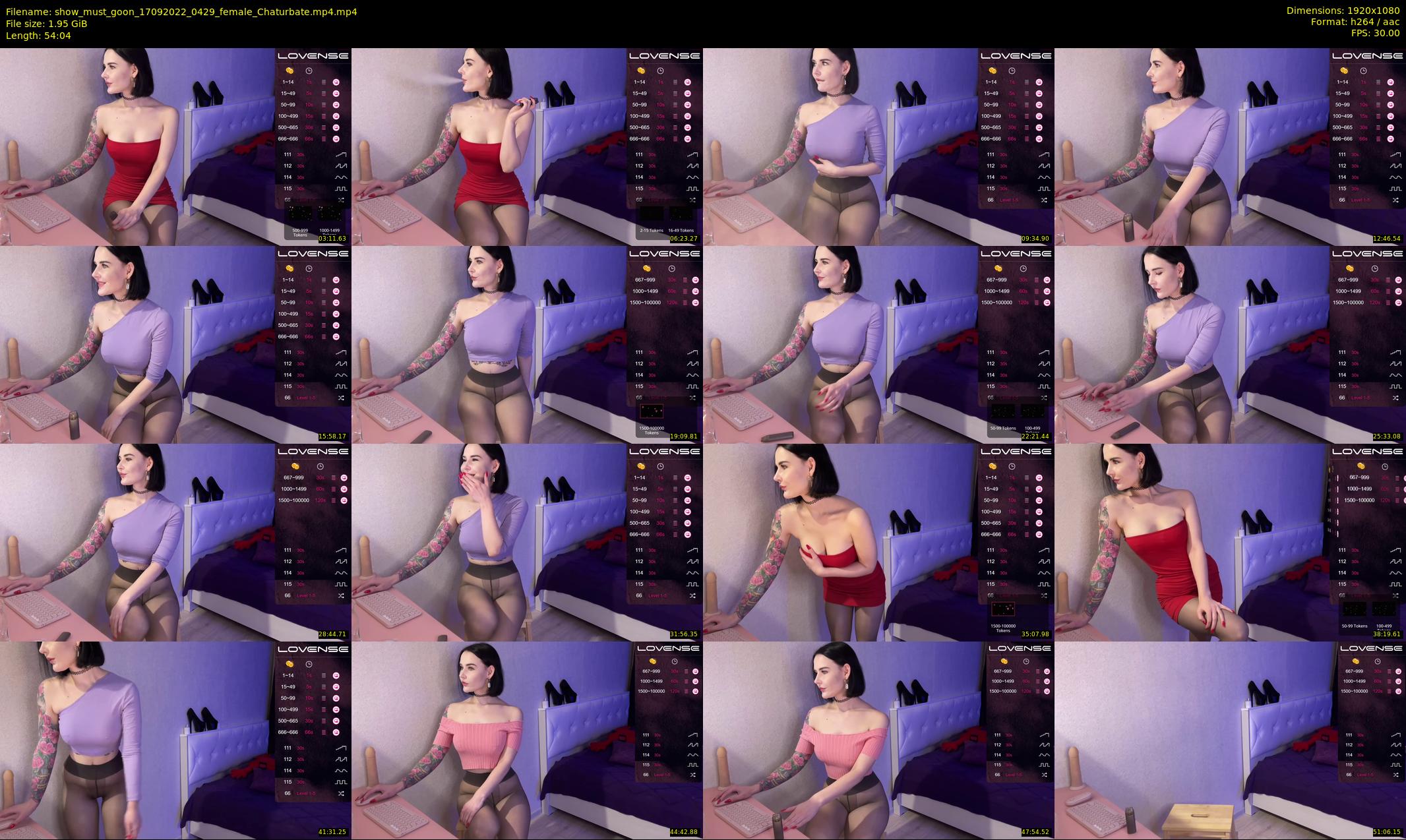 show_must_goon — 55 minute Chaturbate female cam show recording, 1080p, Sep 17, 2022