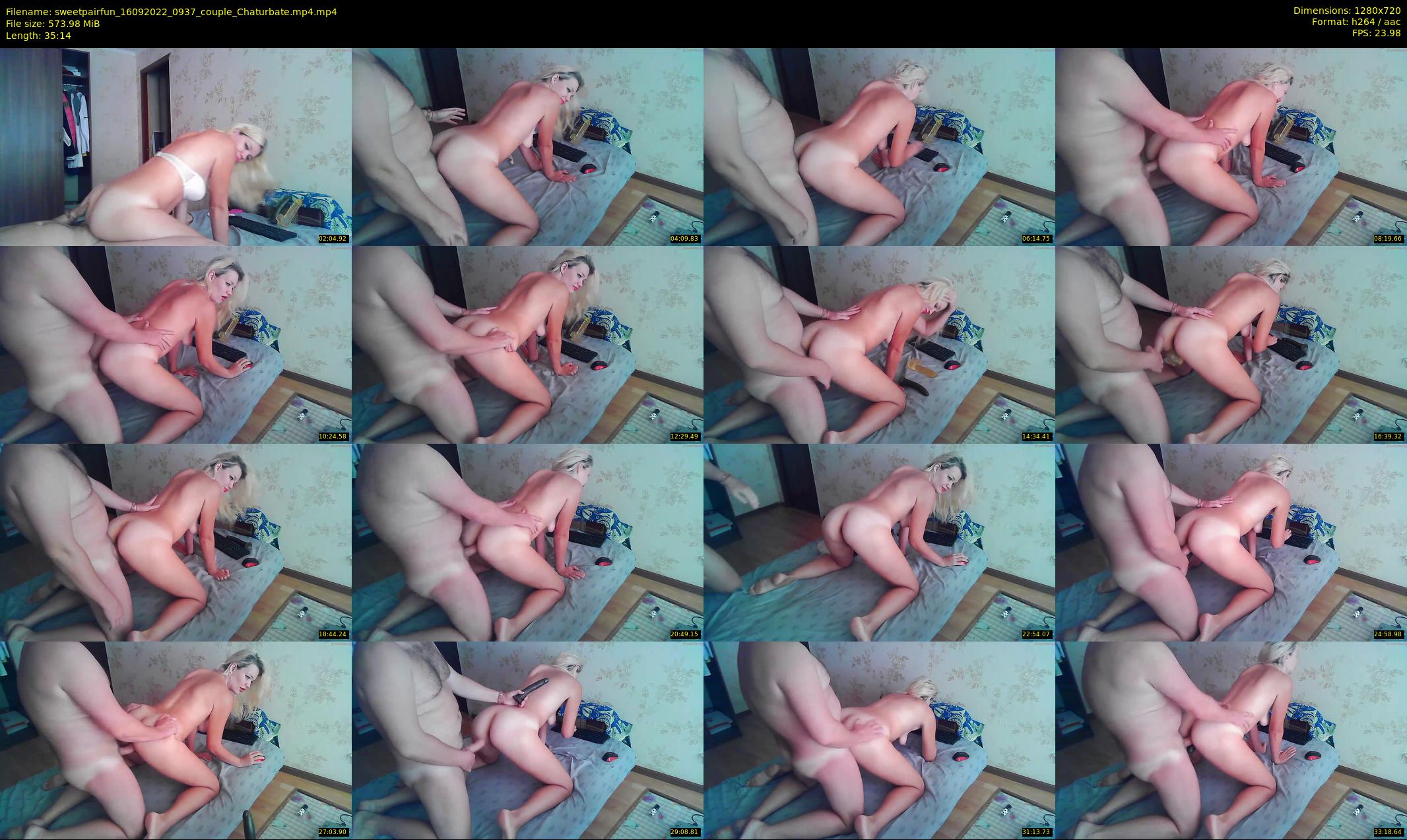 sweetpairfun — 36 minute Chaturbate couple cam show recording, 720p, Sep 16, 2022