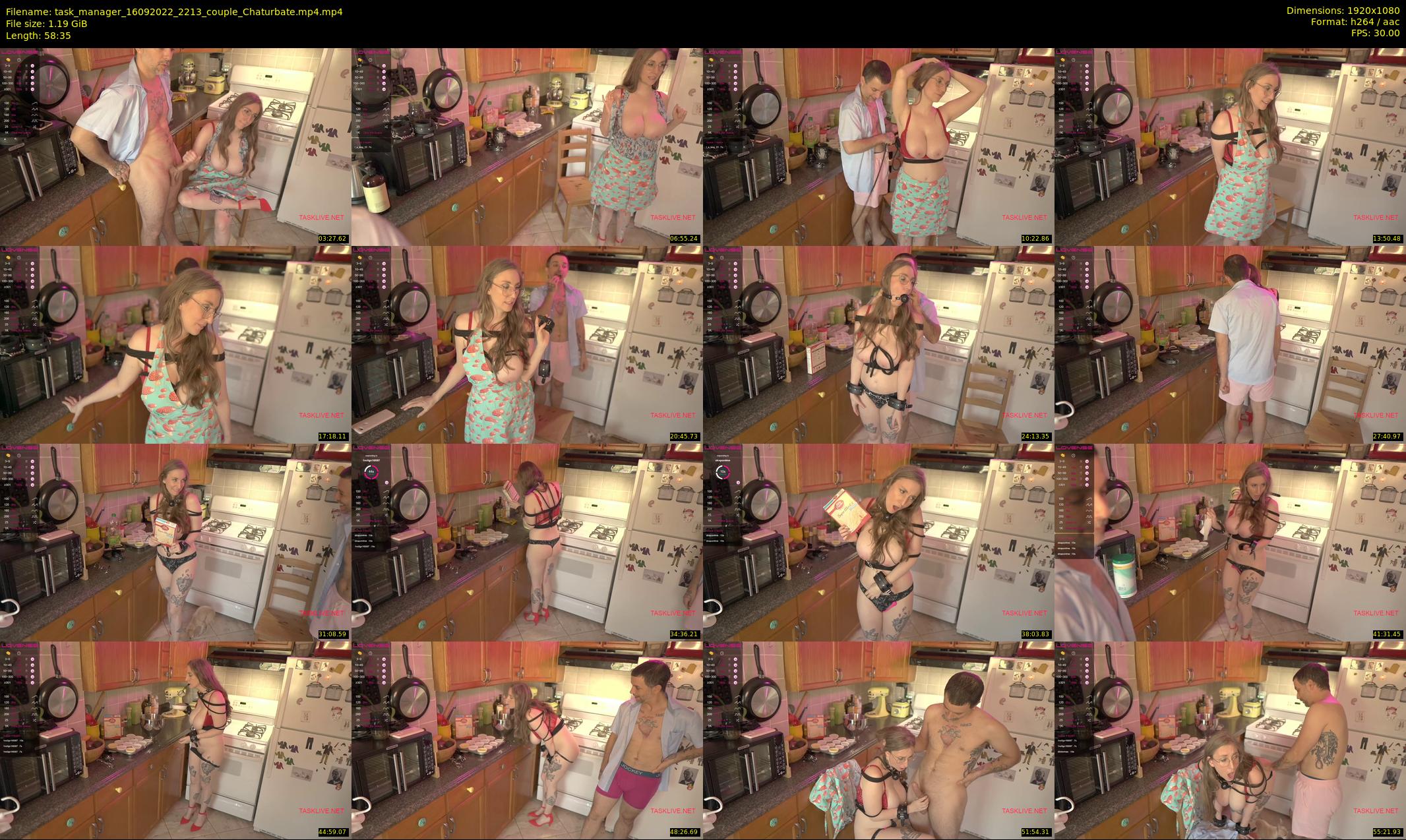 task_manager — 59 minute Chaturbate couple cam show recording, 1080p, Sep 16, 2022