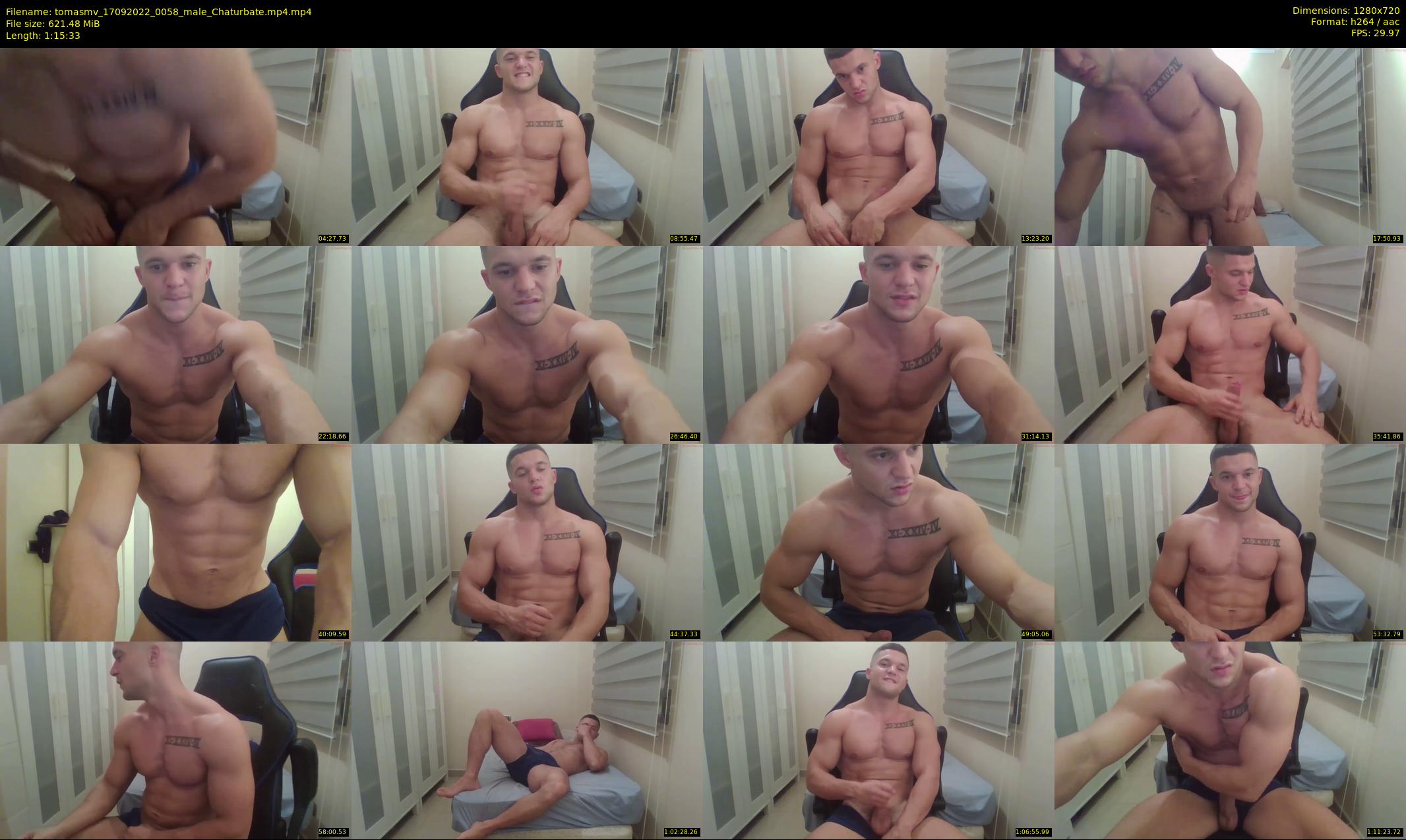 tomasmv — 76 minute Chaturbate male cam show recording, 720p, Sep 17, 2022