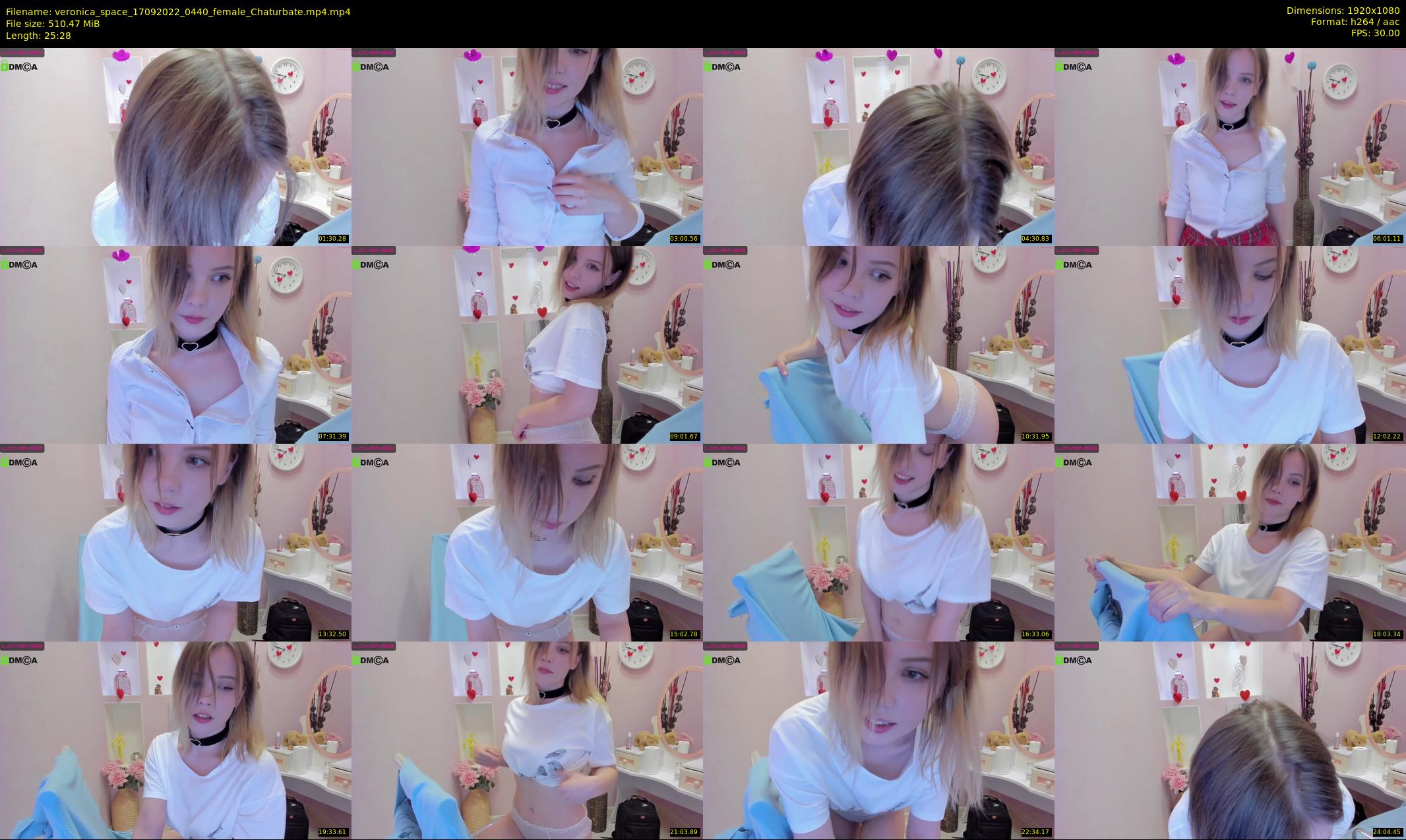 veronica_space — 26 minute Chaturbate female cam show recording, 1080p, Sep 17, 2022
