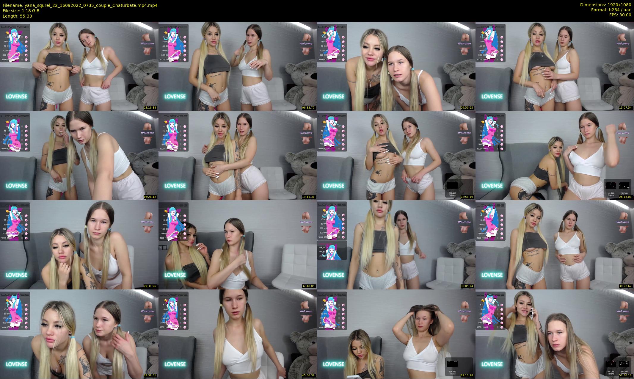yana_squrel_22 — 56 minute Chaturbate female cam show recording, 1080p, Sep 16, 2022