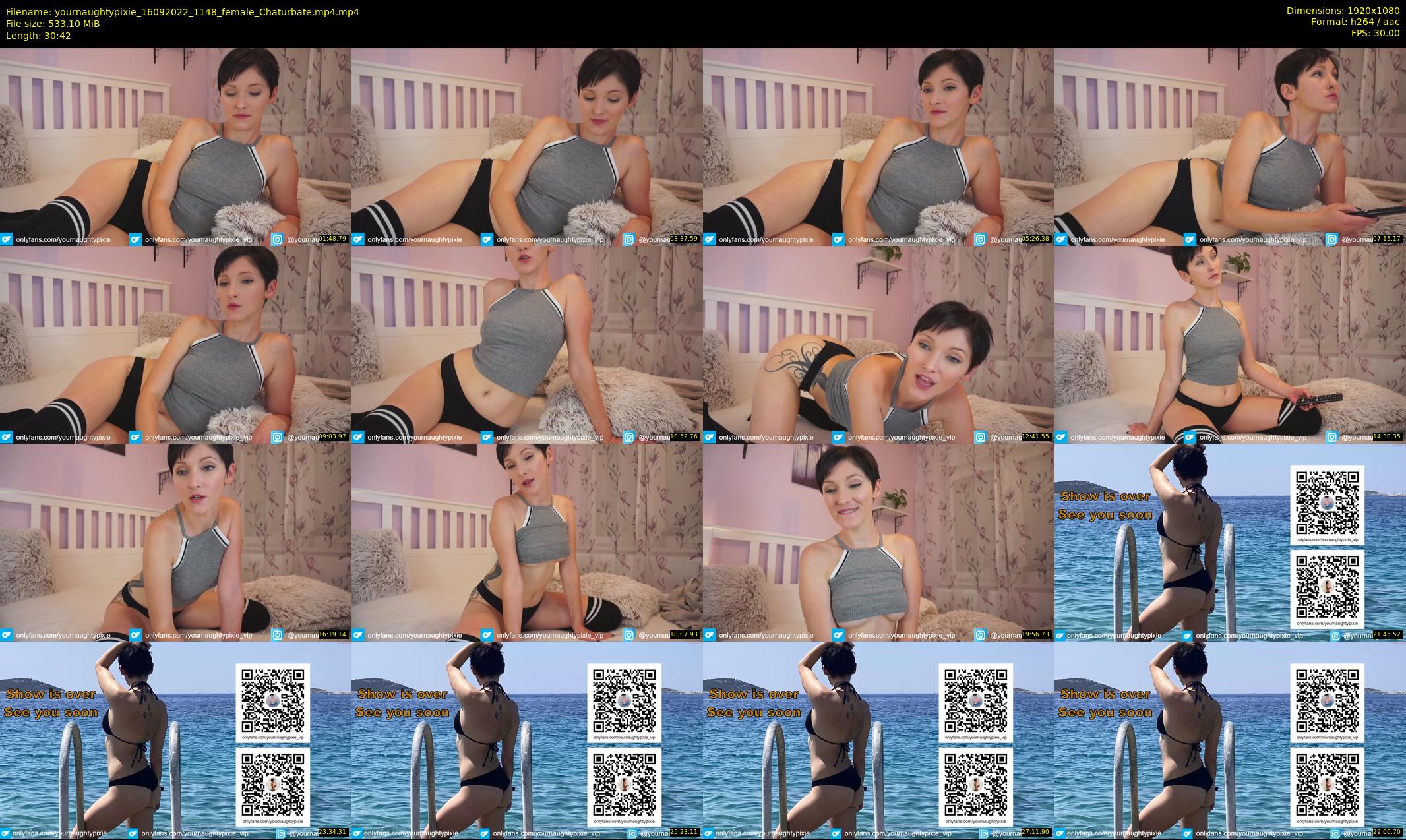 yournaughtypixie — 31 minute Chaturbate couple cam show recording, 1080p, Sep 16, 2022