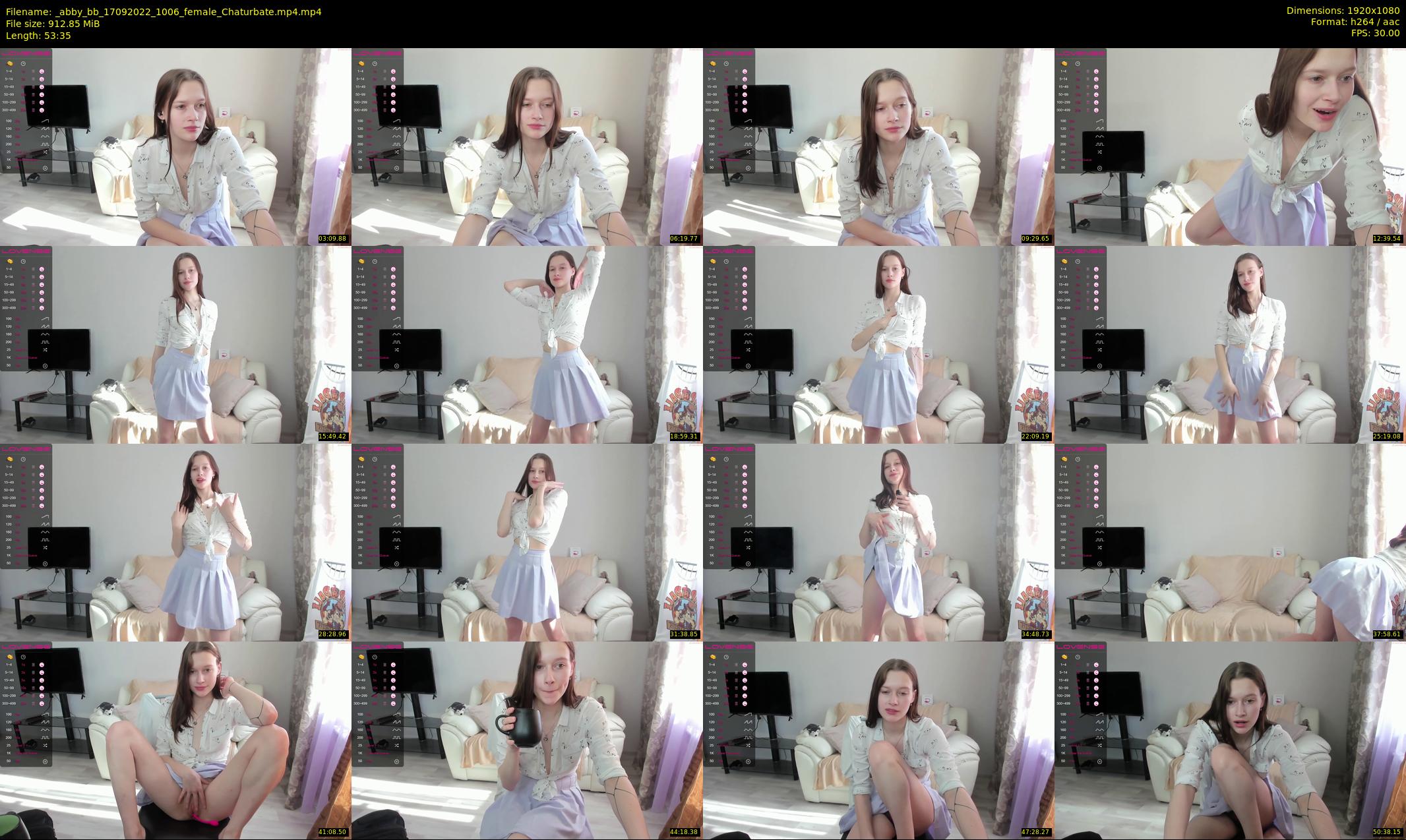 _abby_bb — 54 minute Chaturbate female cam show recording, 1080p, Sep 17, 2022