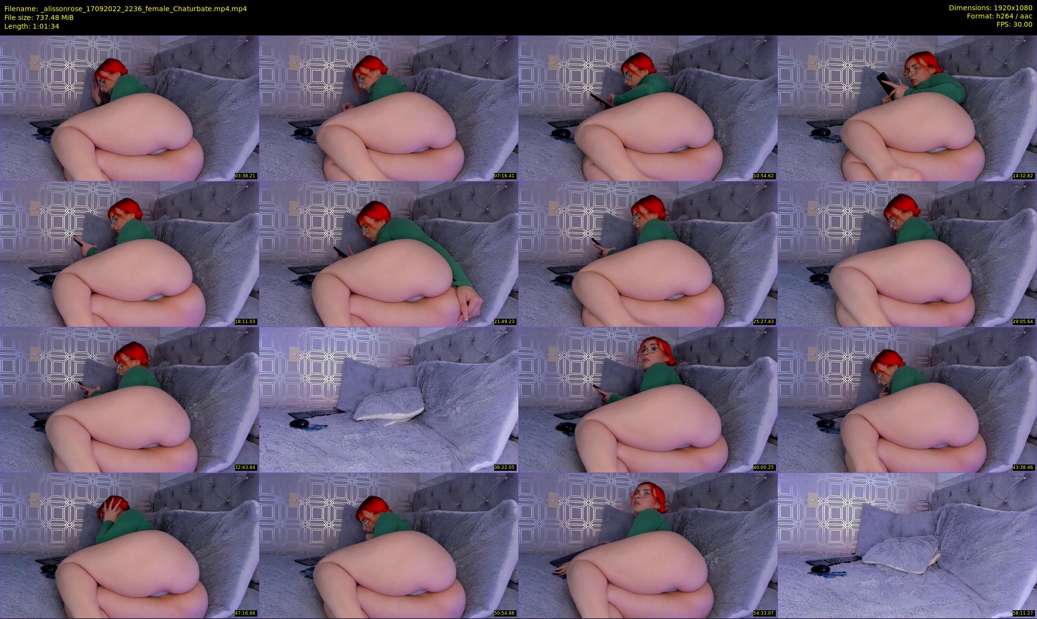 _alissonrose — 62 minute Chaturbate female cam show recording, 1080p, Sep 17, 2022