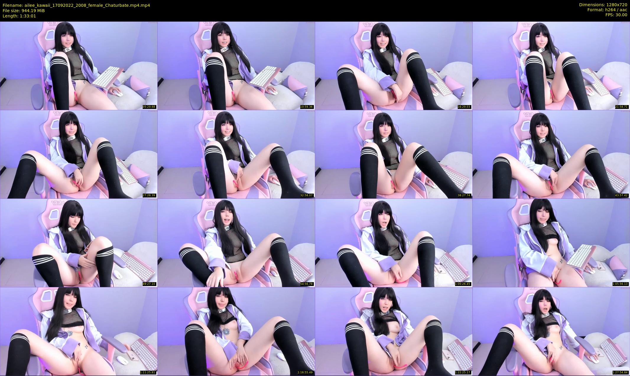 ailee_kawaii — 94 minute Chaturbate female cam show recording, 720p, Sep 17, 2022