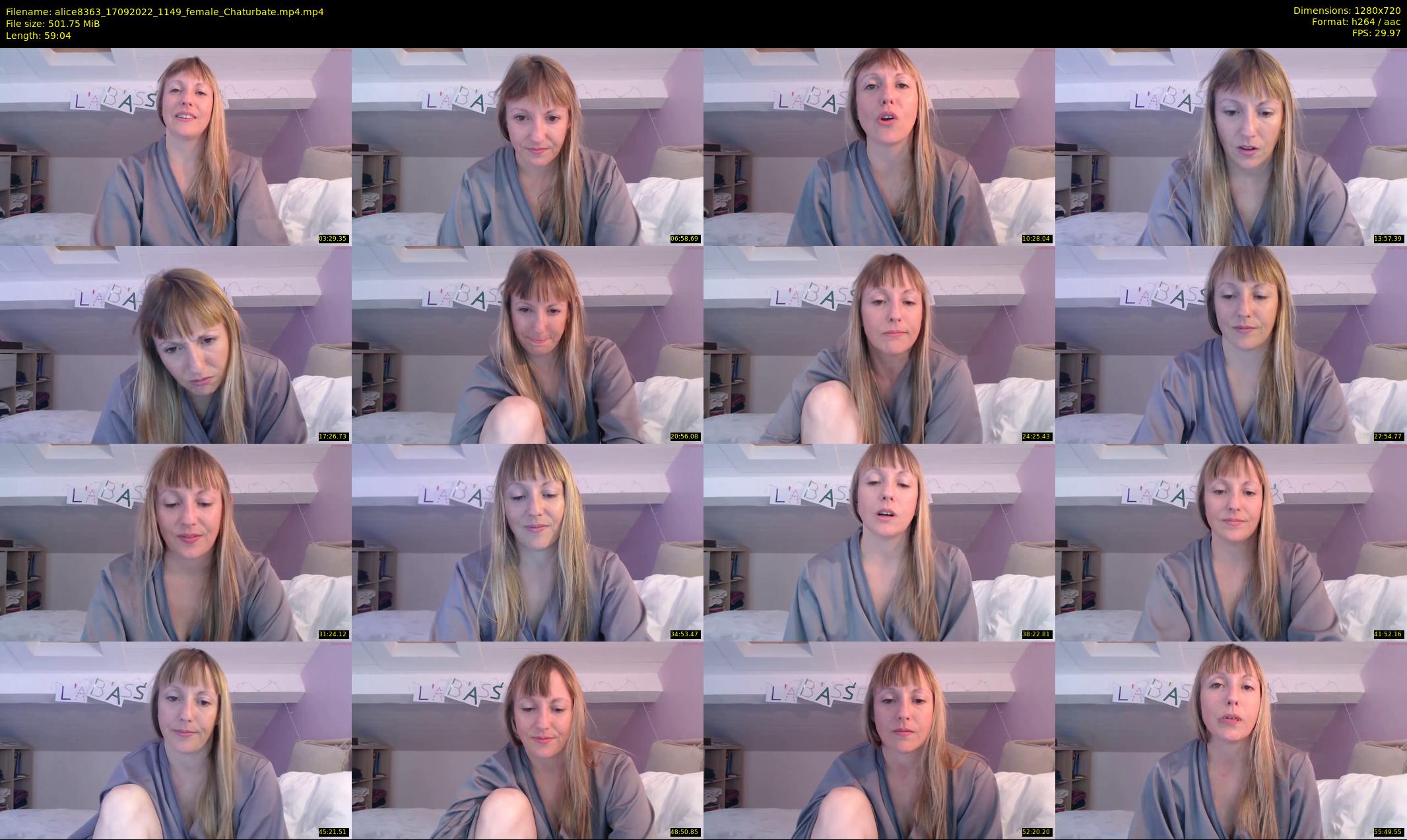 alice8363 — 60 minute Chaturbate female cam show recording, 720p, Sep 17, 2022
