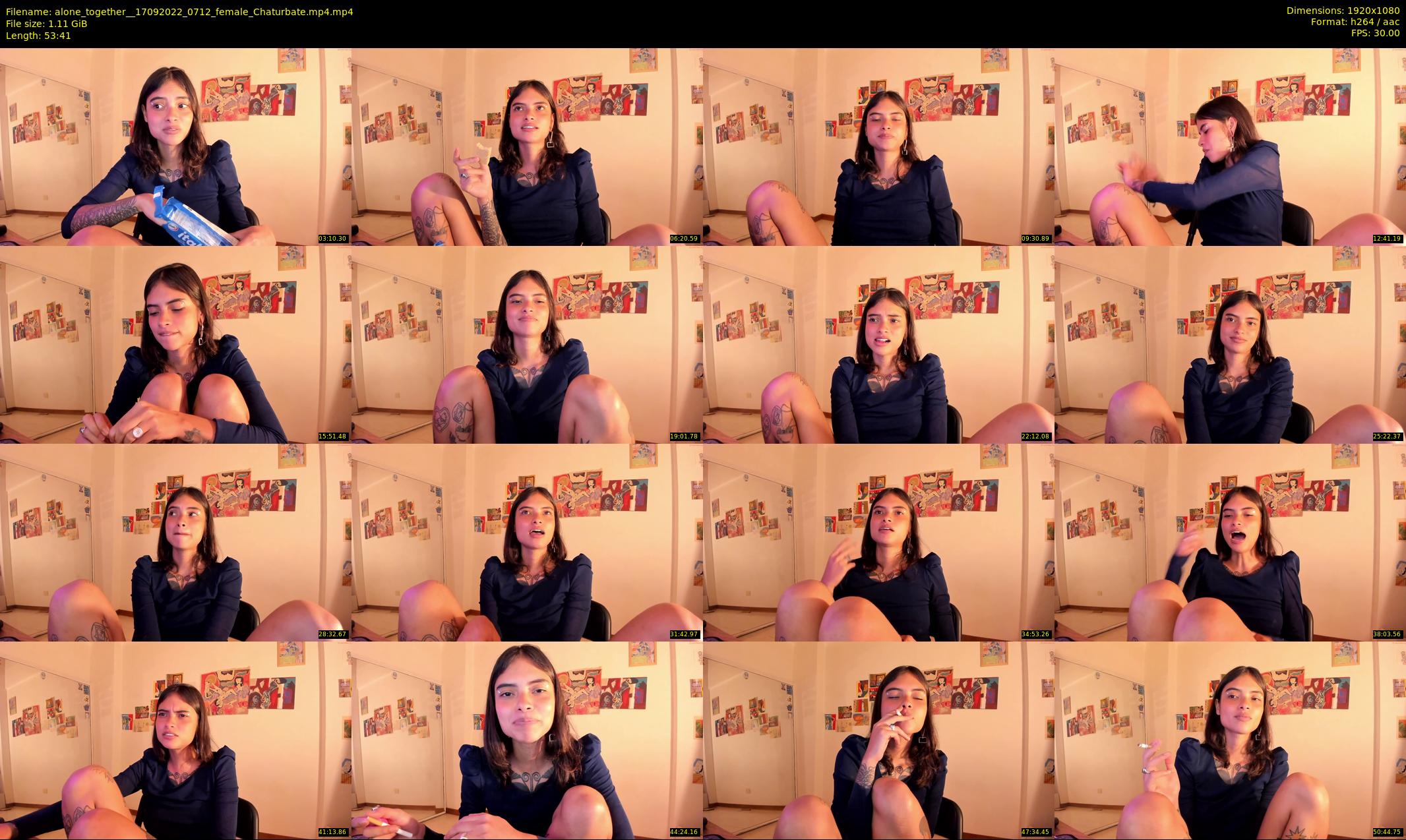 alone_together_ — 54 minute Chaturbate female cam show recording, 1080p, Sep 17, 2022