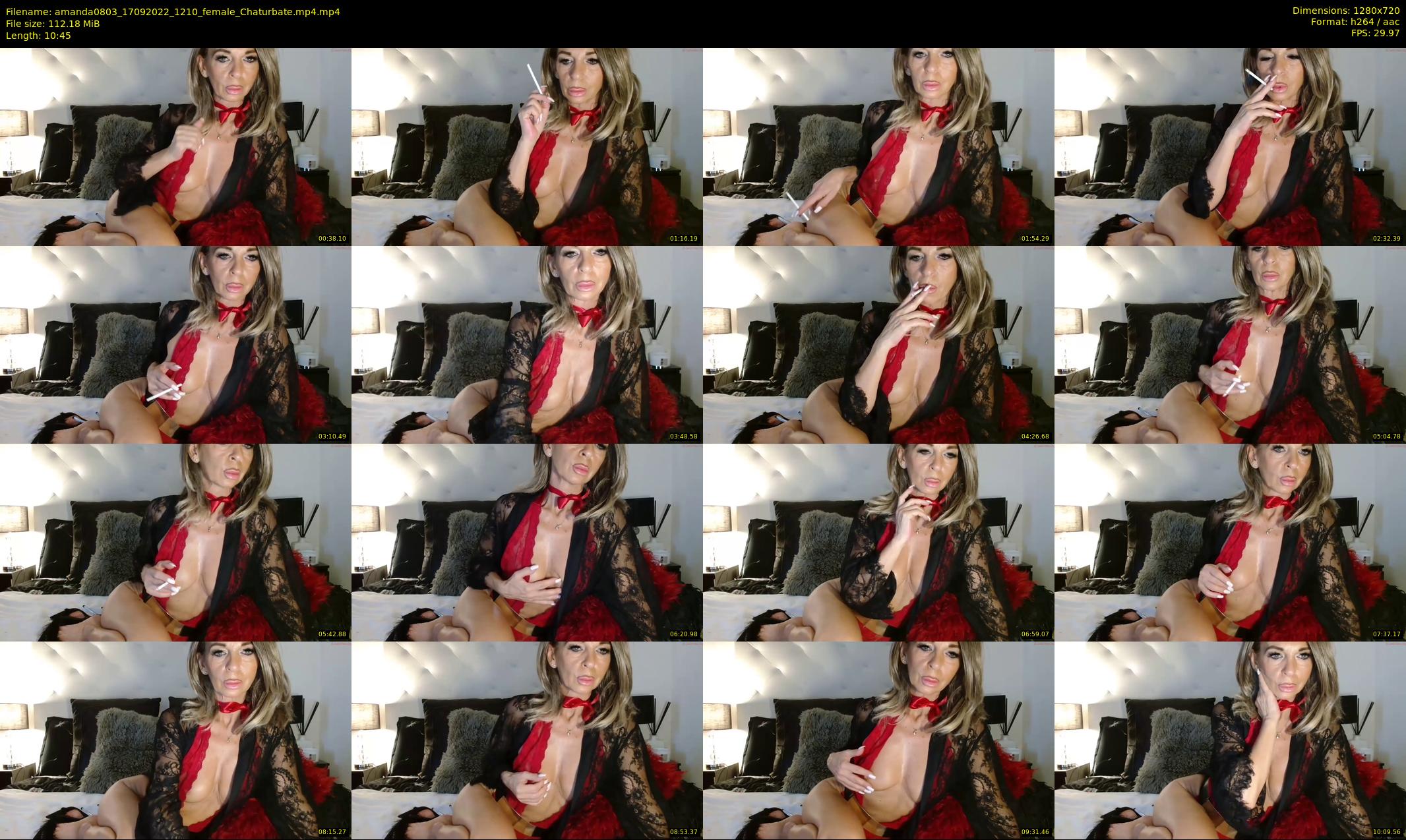 amanda0803 — 11 minute Chaturbate female cam show recording, 720p, Sep 17, 2022