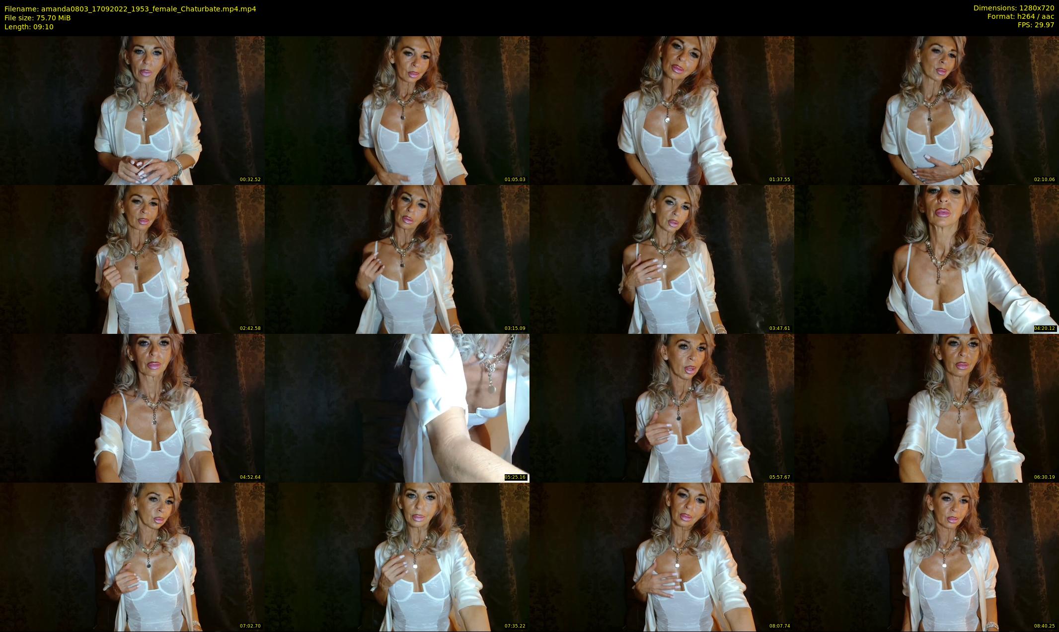 amanda0803 — 10 minute Chaturbate female cam show recording, 720p, Sep 17, 2022