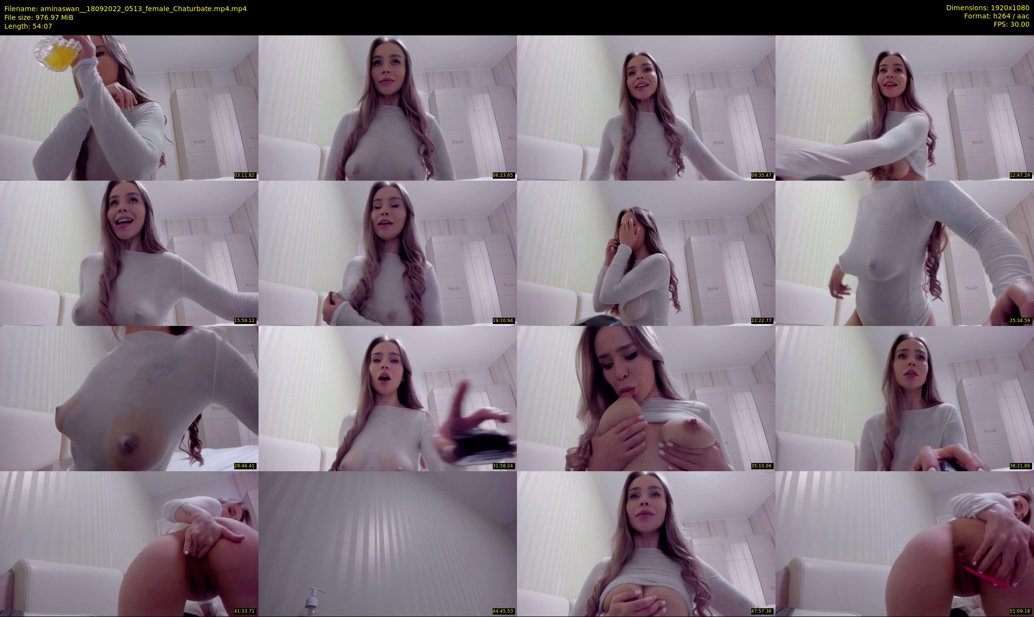 aminaswan_ — 55 minute Chaturbate female cam show recording, 1080p, Sep 18, 2022