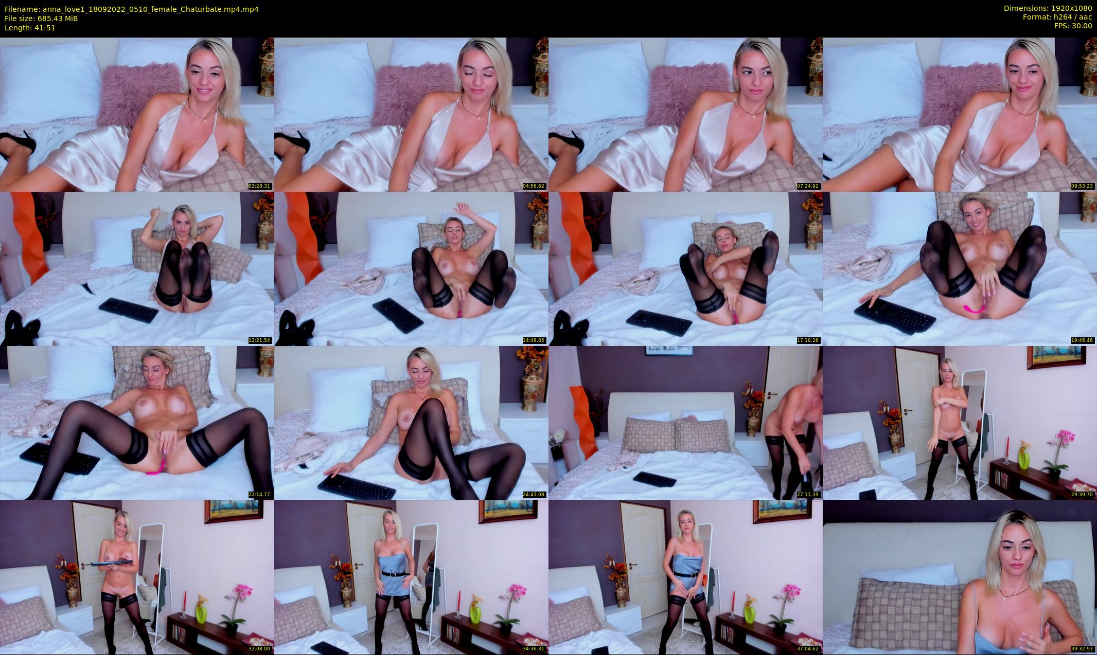 anna_love1 — 42 minute Chaturbate female cam show recording, 1080p, Sep 18, 2022