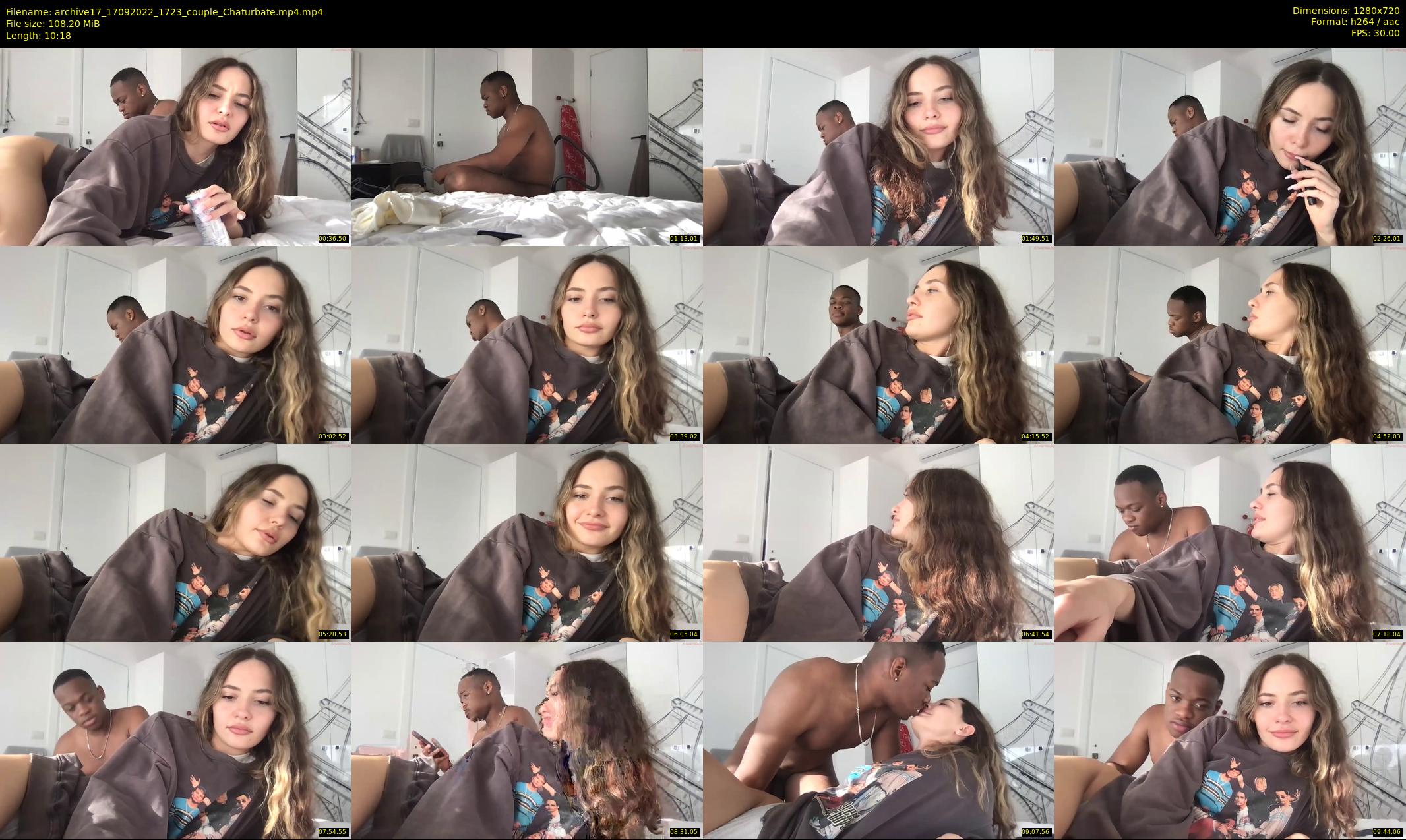 archive17 — 11 minute Chaturbate couple cam show recording, 720p, Sep 17, 2022