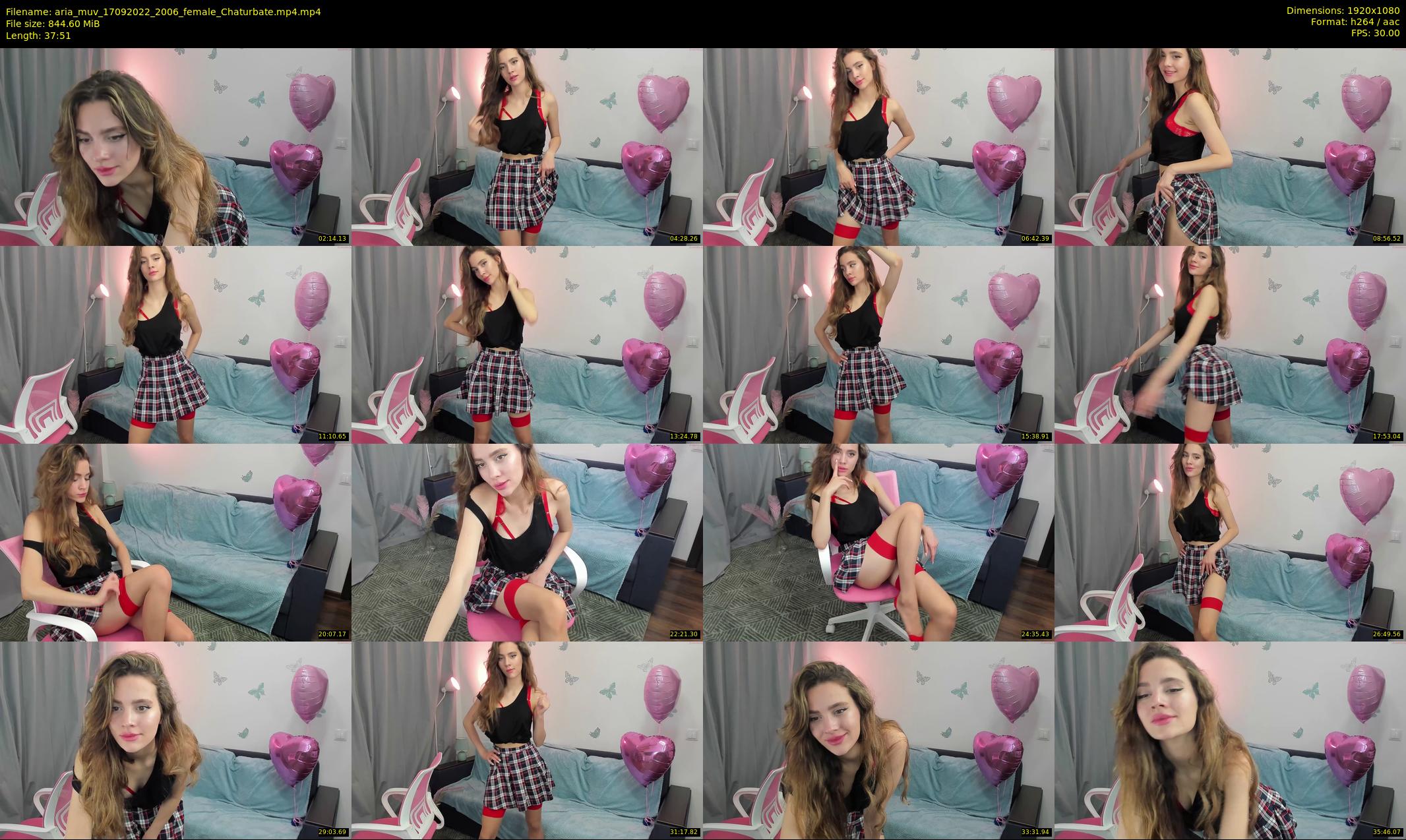 aria_muv — 38 minute Chaturbate female cam show recording, 1080p, Sep 17, 2022