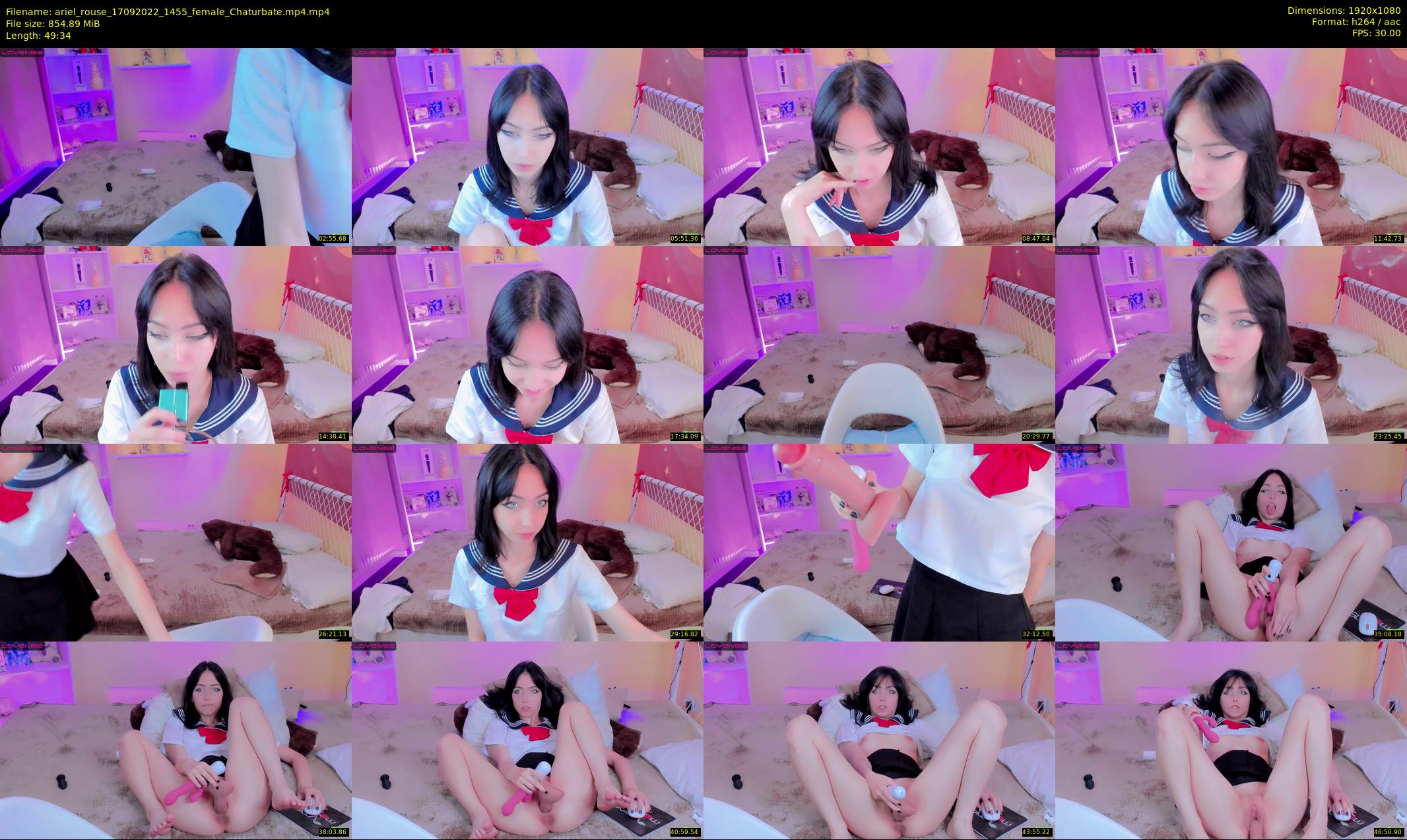 ariel_rouse — 50 minute Chaturbate female cam show recording, 1080p, Sep 17, 2022