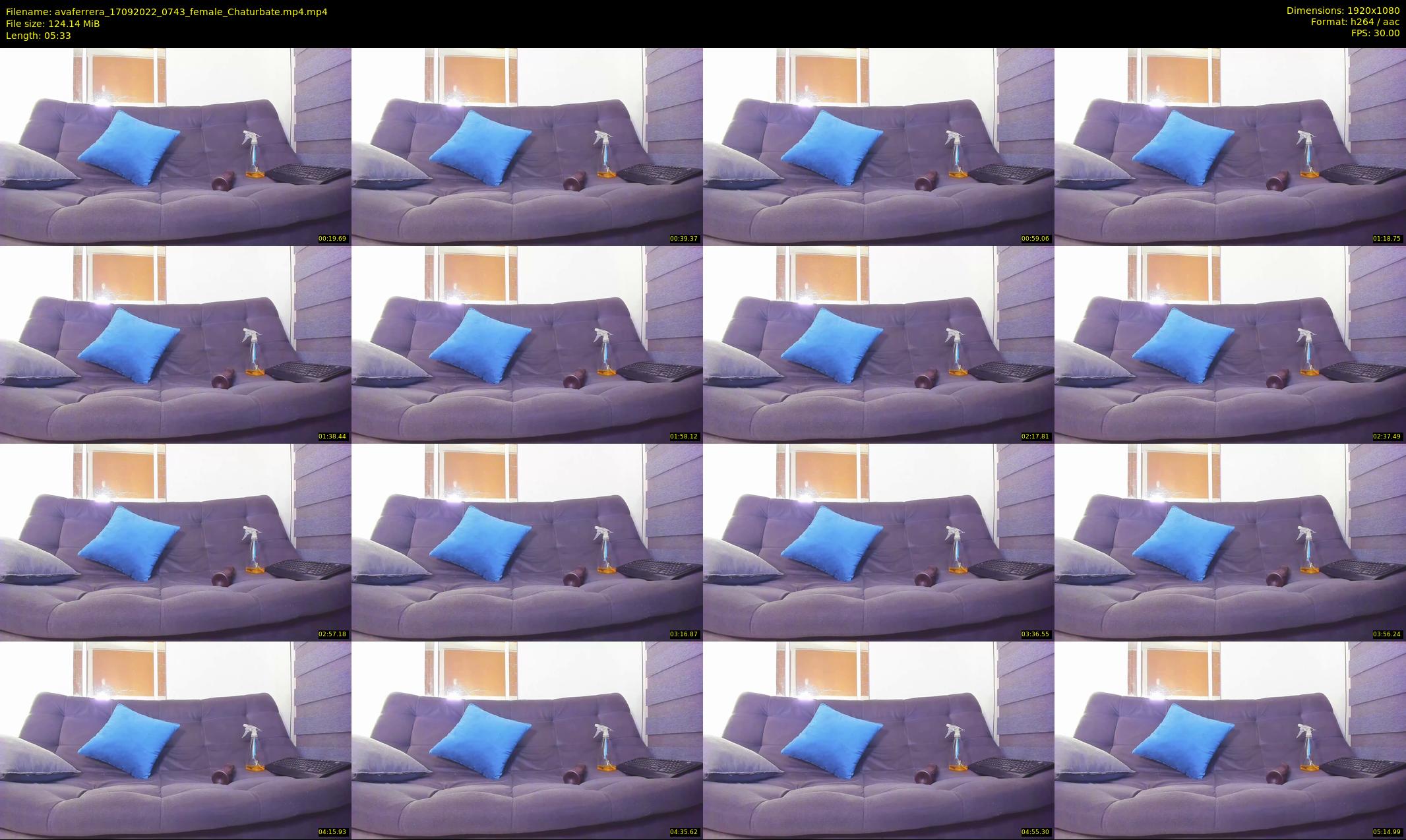avaferrera — 6 minute Chaturbate female cam show recording, 1080p, Sep 17, 2022