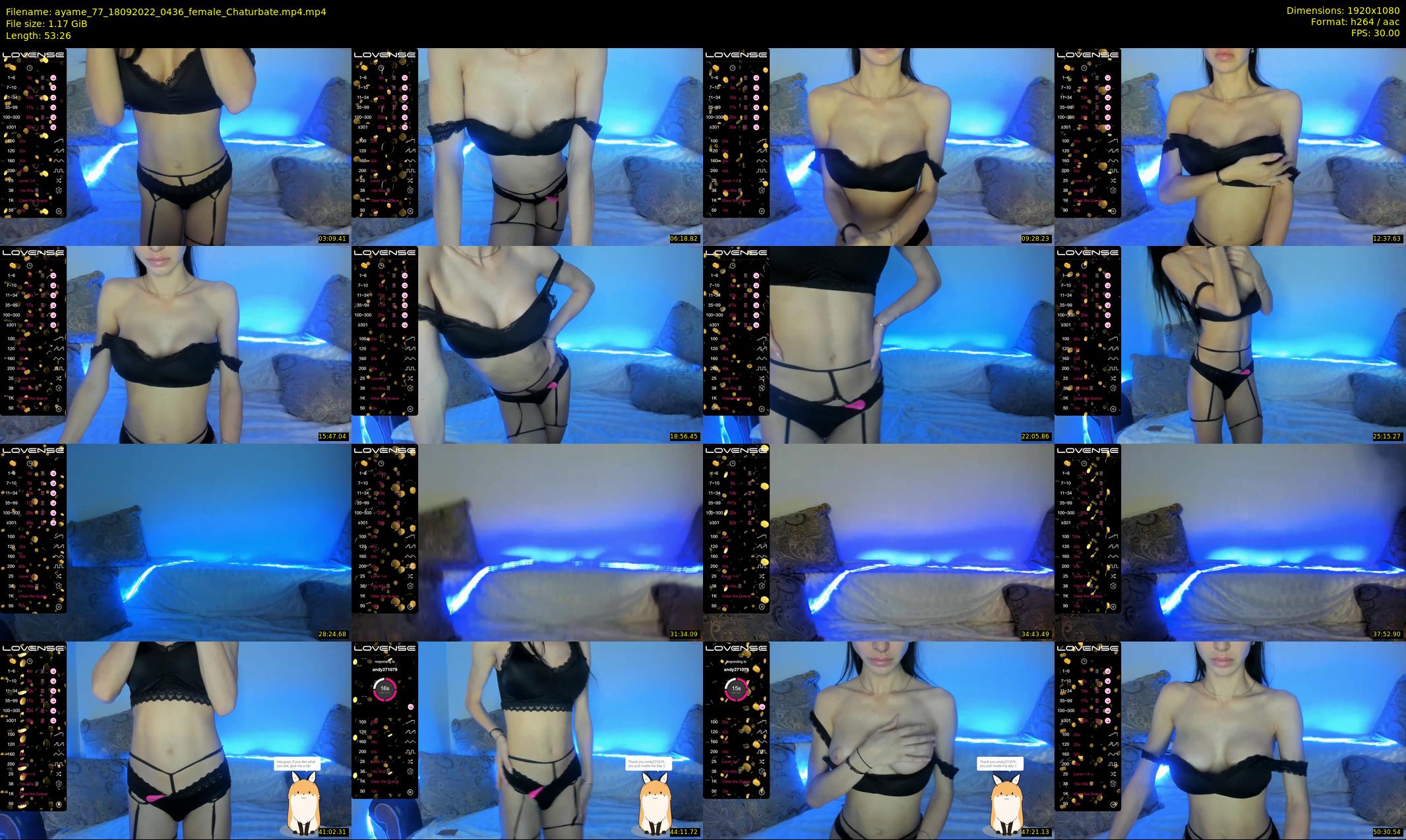 ayame_77 — 54 minute Chaturbate female cam show recording, 1080p, Sep 18, 2022