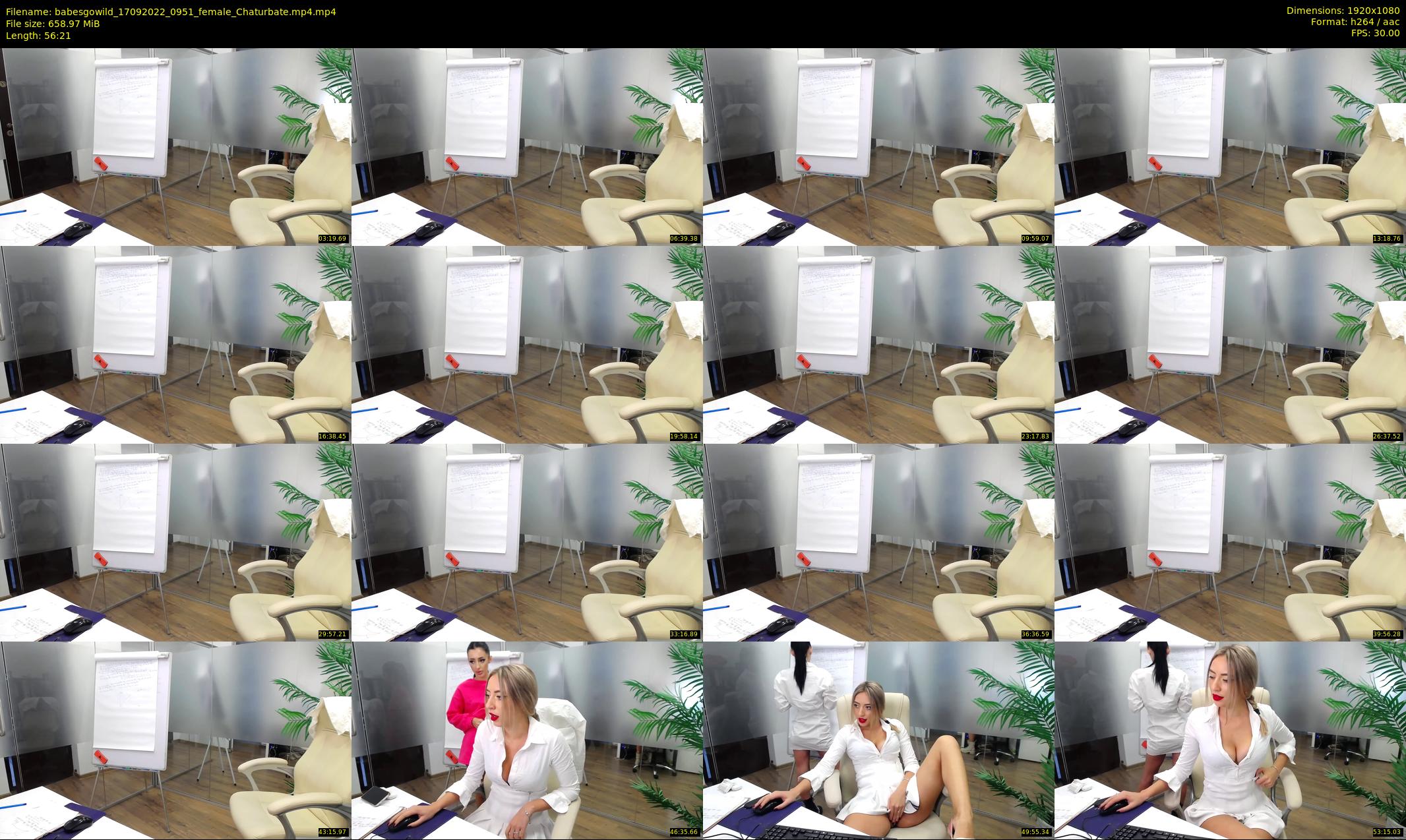 babesgowild — 57 minute Chaturbate couple cam show recording, 1080p, Sep 17, 2022