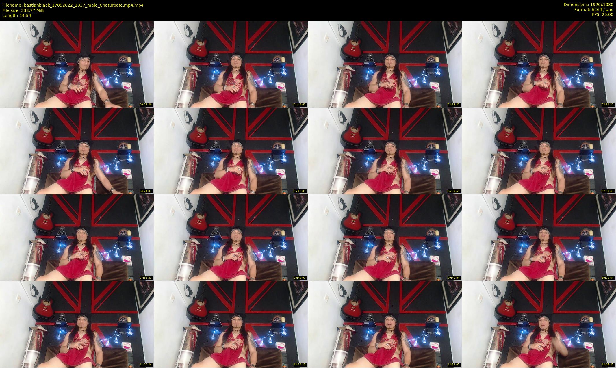 bastianblack — 15 minute Chaturbate male cam show recording, 1080p, Sep 17, 2022