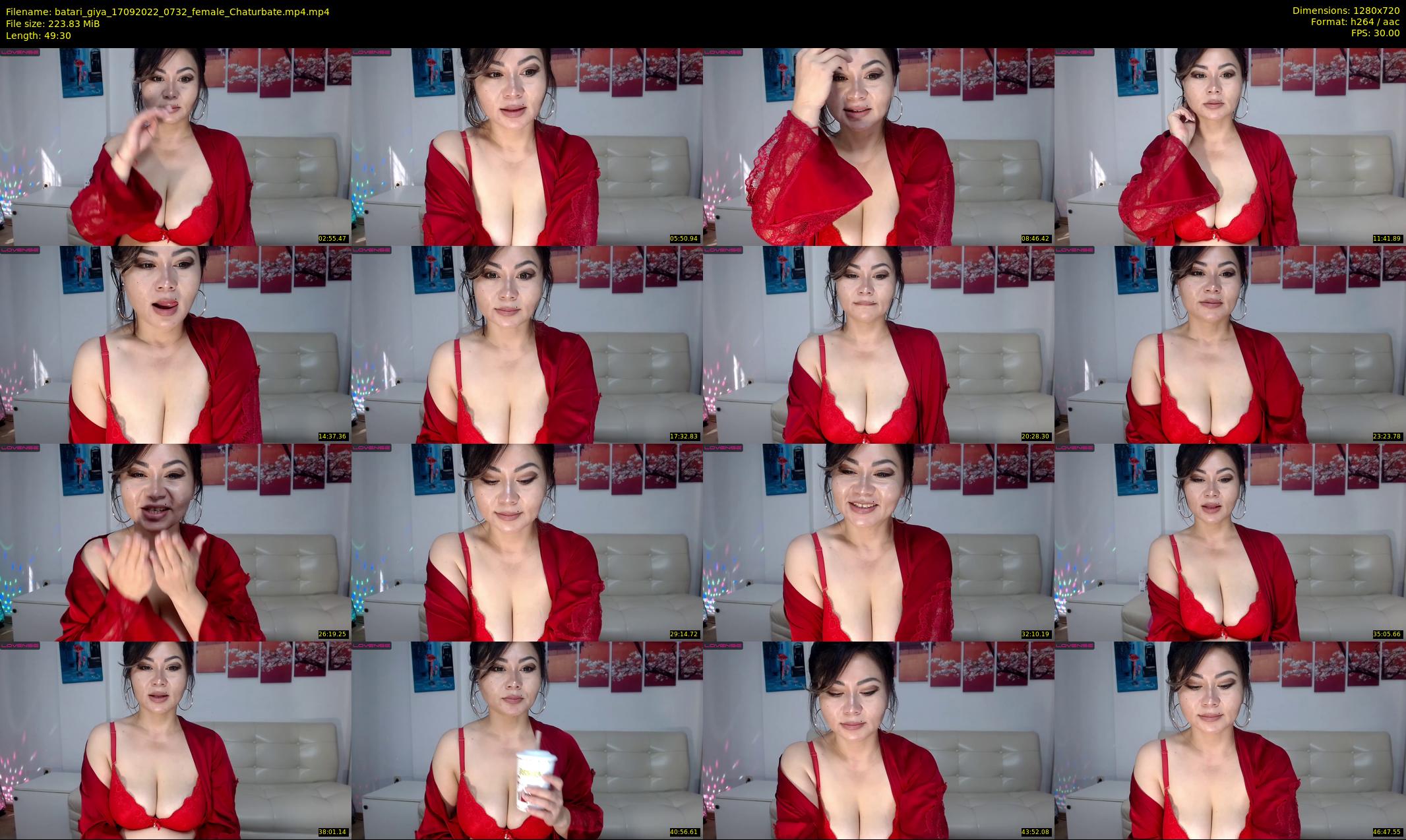 batari_giya — 50 minute Chaturbate female cam show recording, 720p, Sep 17, 2022