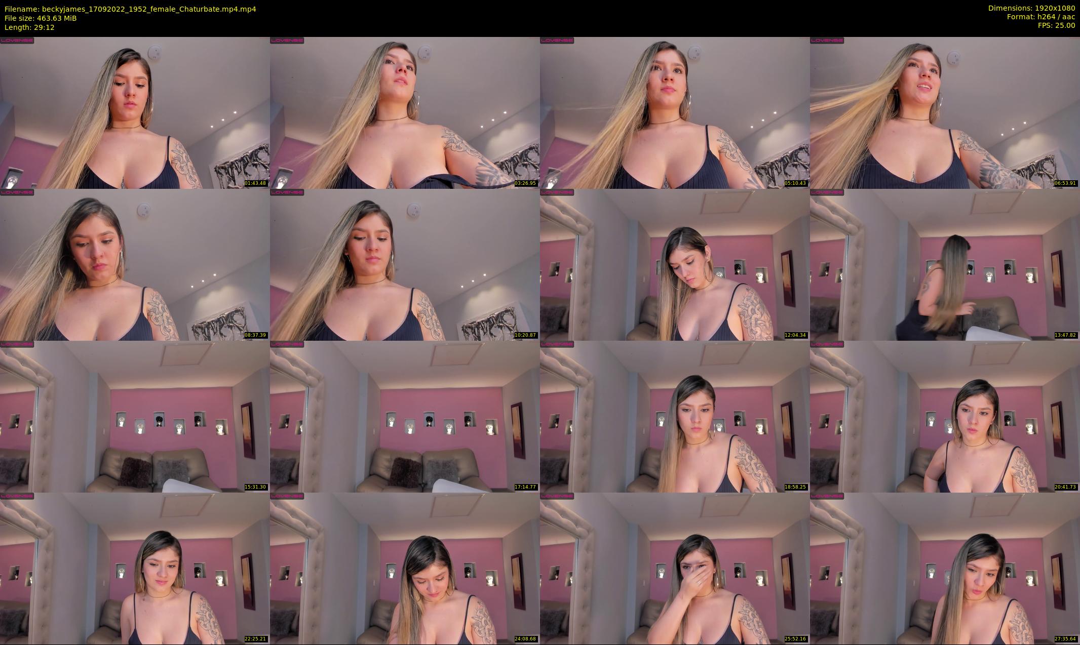 beckyjames — 30 minute Chaturbate female cam show recording, 1080p, Sep 17, 2022