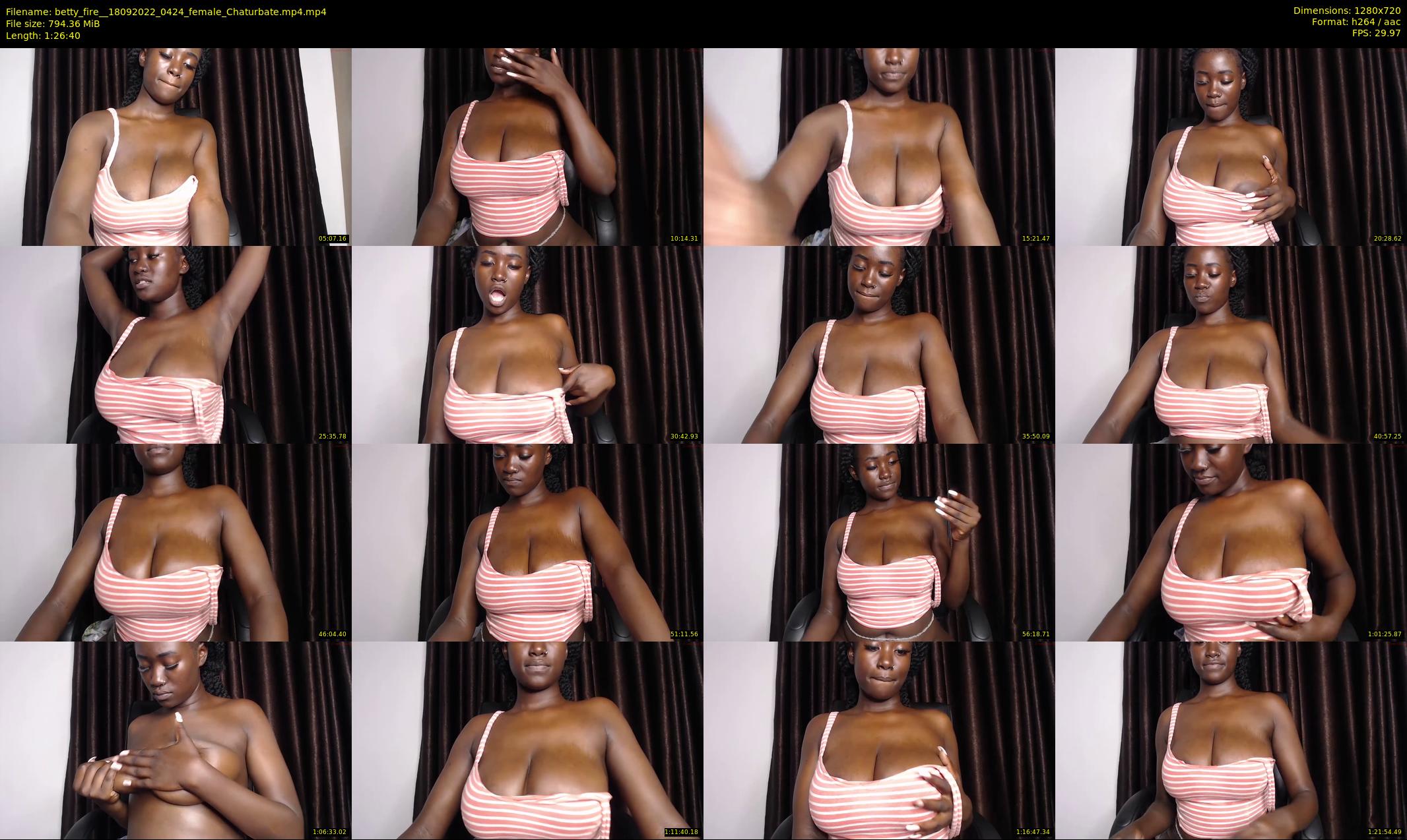 betty_fire_ — 87 minute Chaturbate female cam show recording, 720p, Sep 18, 2022