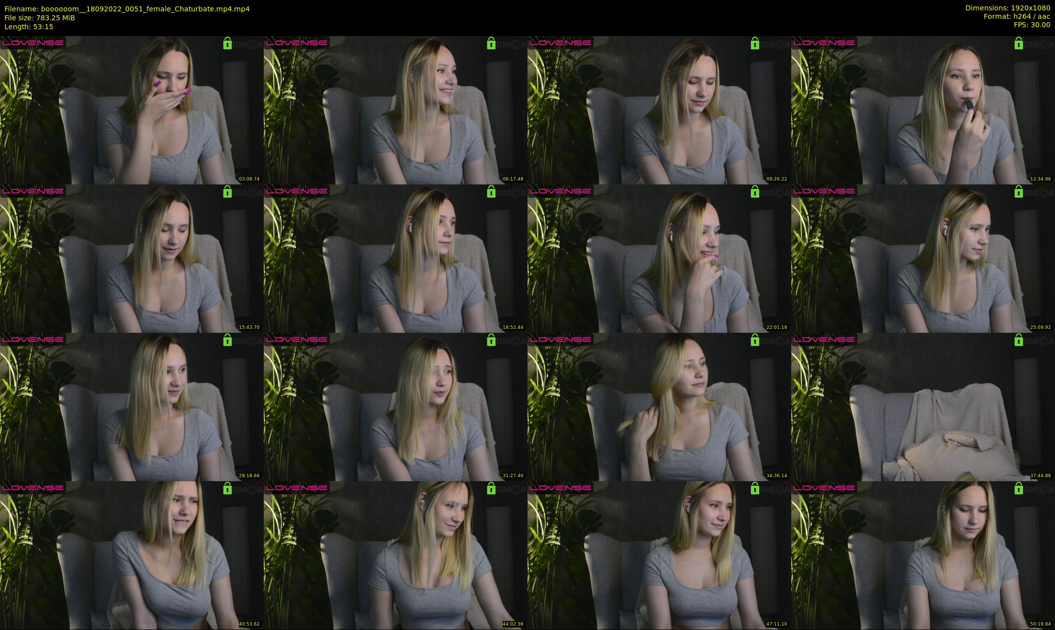boooooom_ — 54 minute Chaturbate female cam show recording, 1080p, Sep 18, 2022