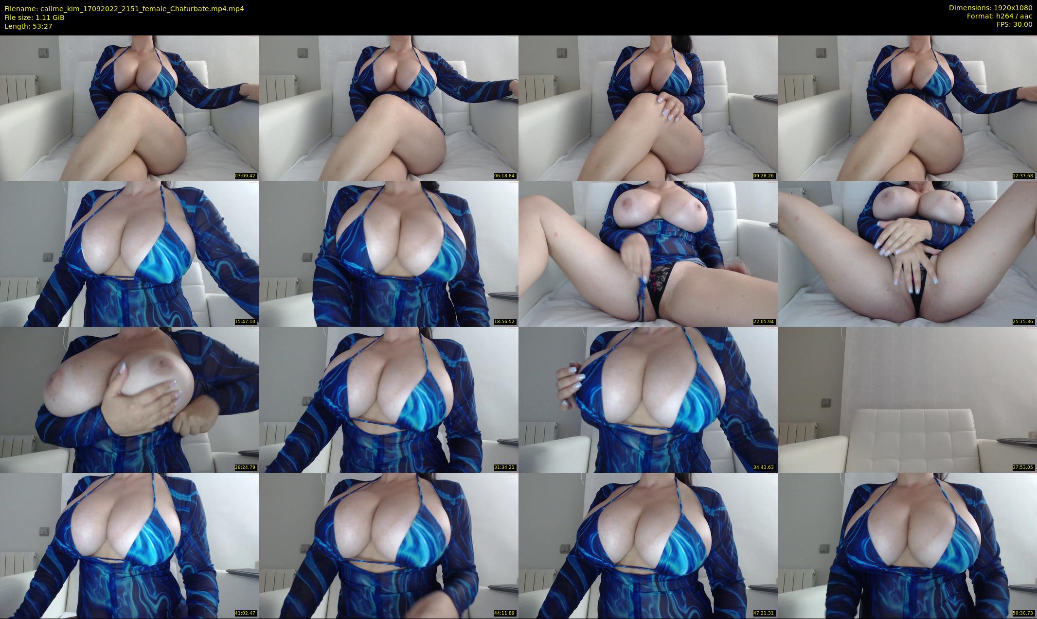 callme_kim — 54 minute Chaturbate female cam show recording, 1080p, Sep 17, 2022