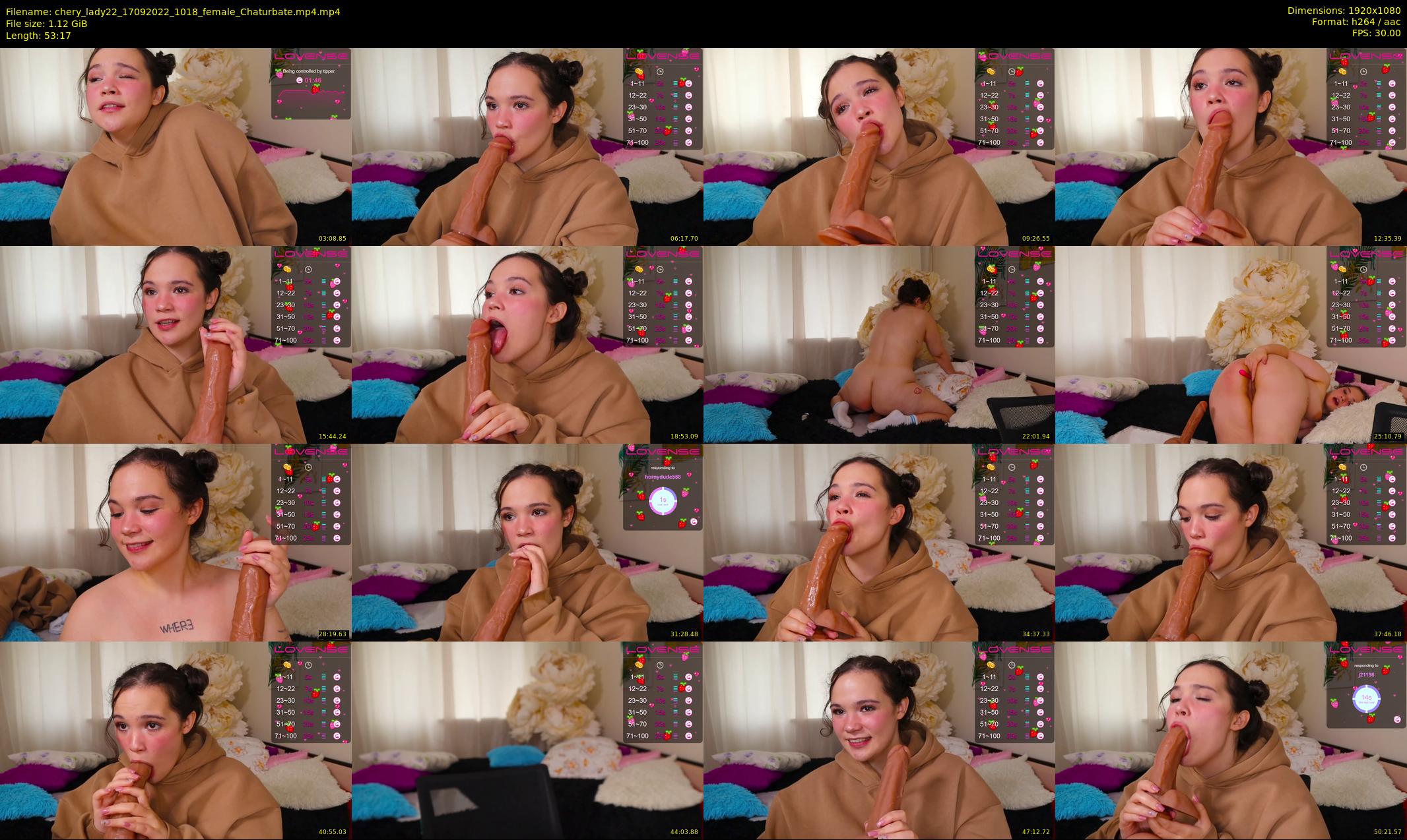 chery_lady22 — 54 minute Chaturbate female cam show recording, 1080p, Sep 17, 2022