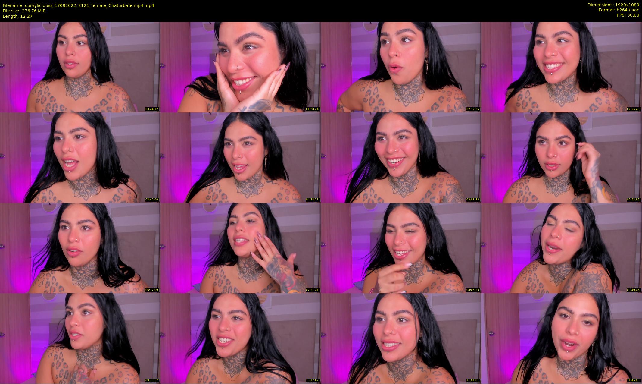 curvyliciouss — 13 minute Chaturbate female cam show recording, 1080p, Sep 17, 2022