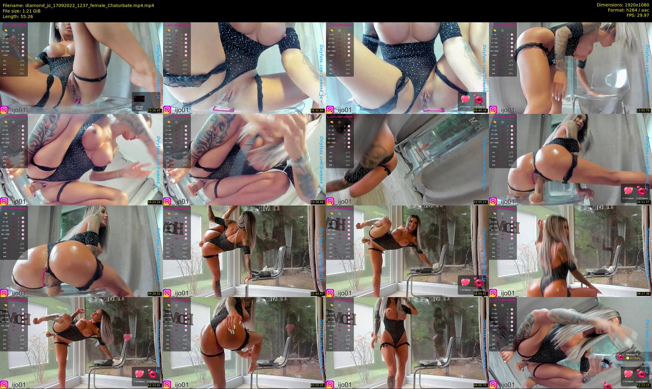diamond_jo — 56 minute Chaturbate female cam show recording, 1080p, Sep 17, 2022