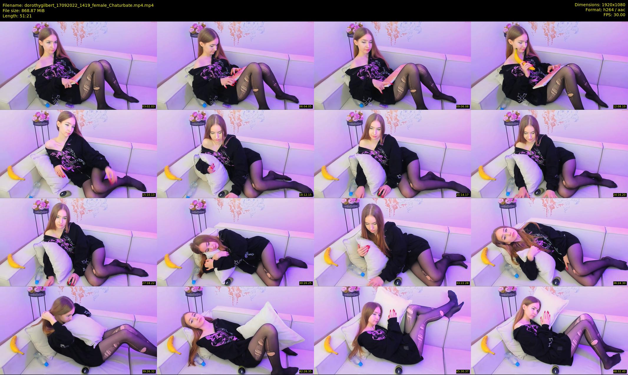 dorothygilbert — 52 minute Chaturbate female cam show recording, 1080p, Sep 17, 2022