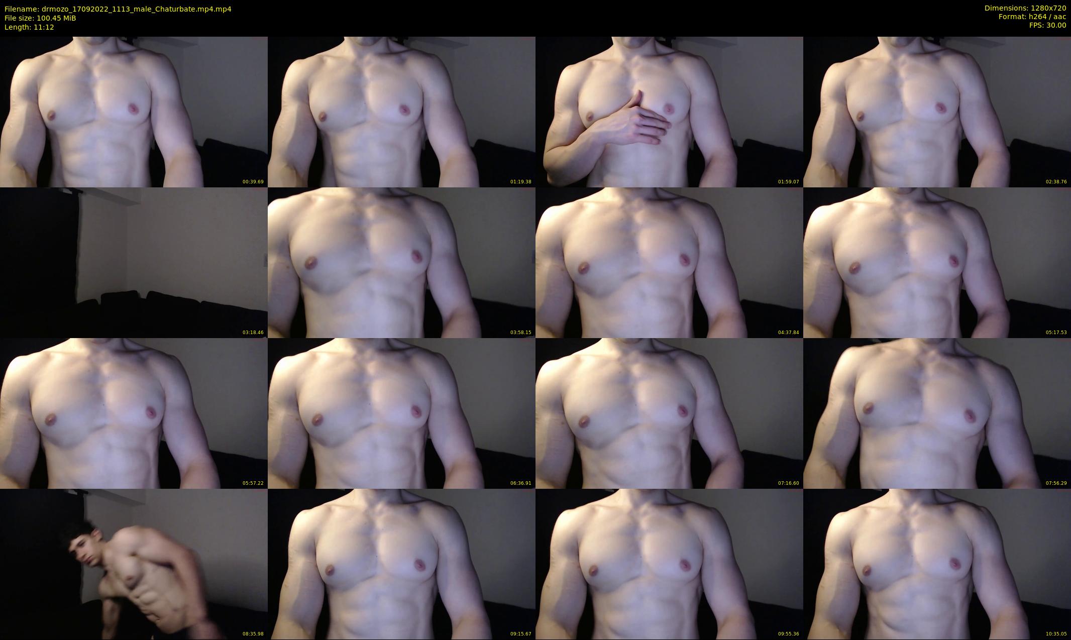 drmozo — 12 minute Chaturbate male cam show recording, 720p, Sep 17, 2022