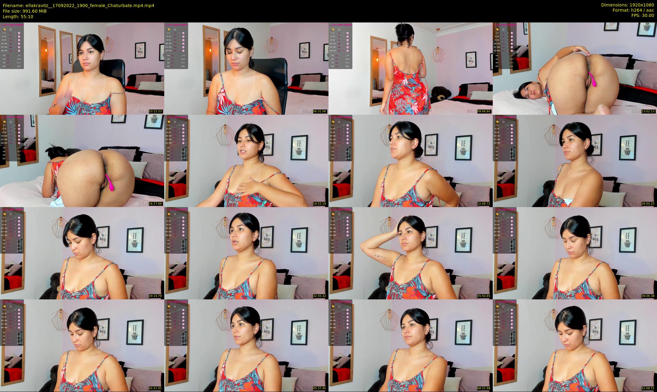 ellakravitz_ — 56 minute Chaturbate female cam show recording, 1080p, Sep 17, 2022