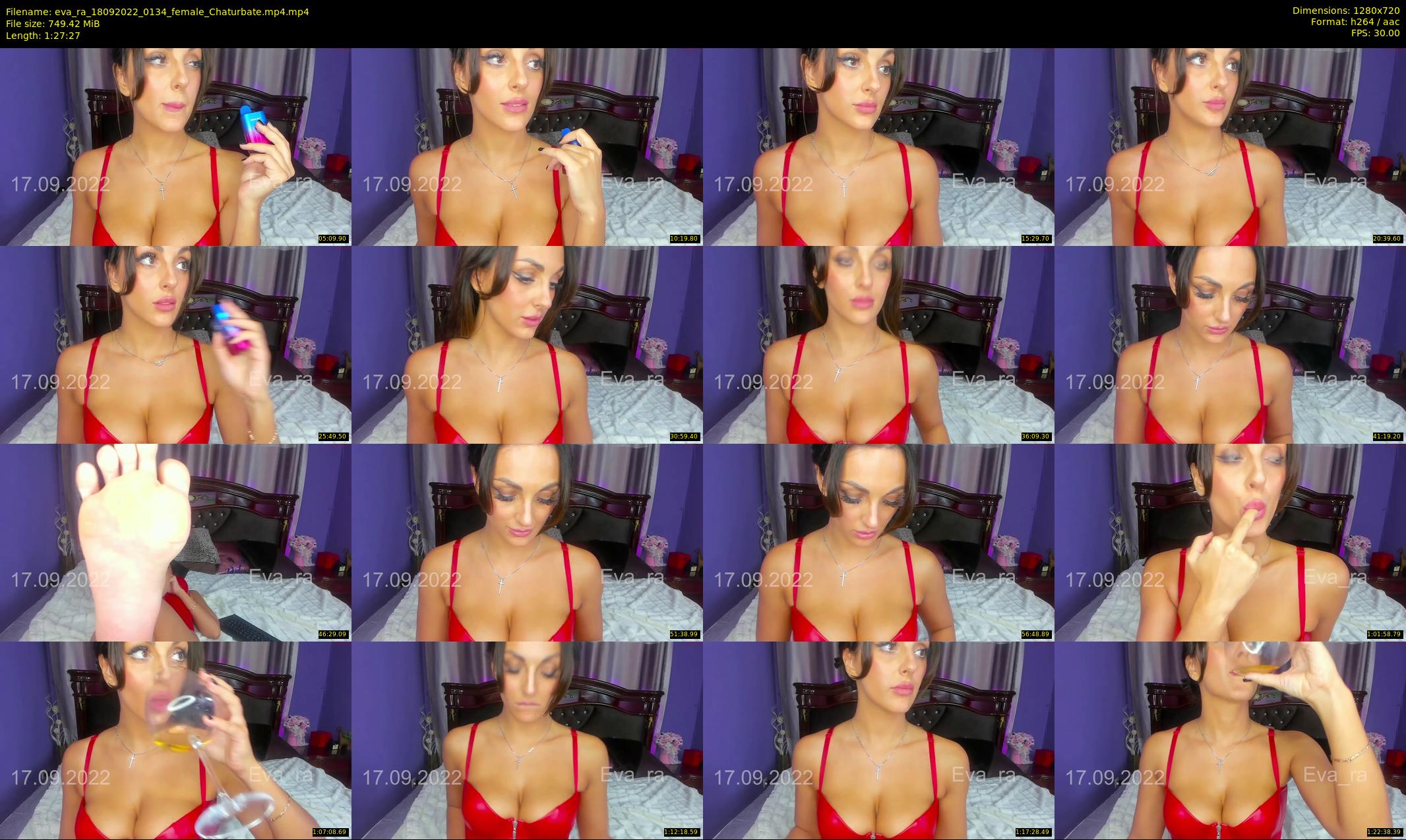 eva_ra — 88 minute Chaturbate female cam show recording, 720p, Sep 18, 2022