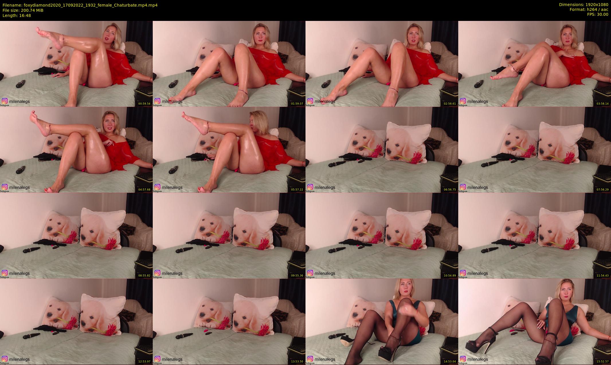 foxydiamond2020 — 17 minute Chaturbate female cam show recording, 1080p, Sep 17, 2022