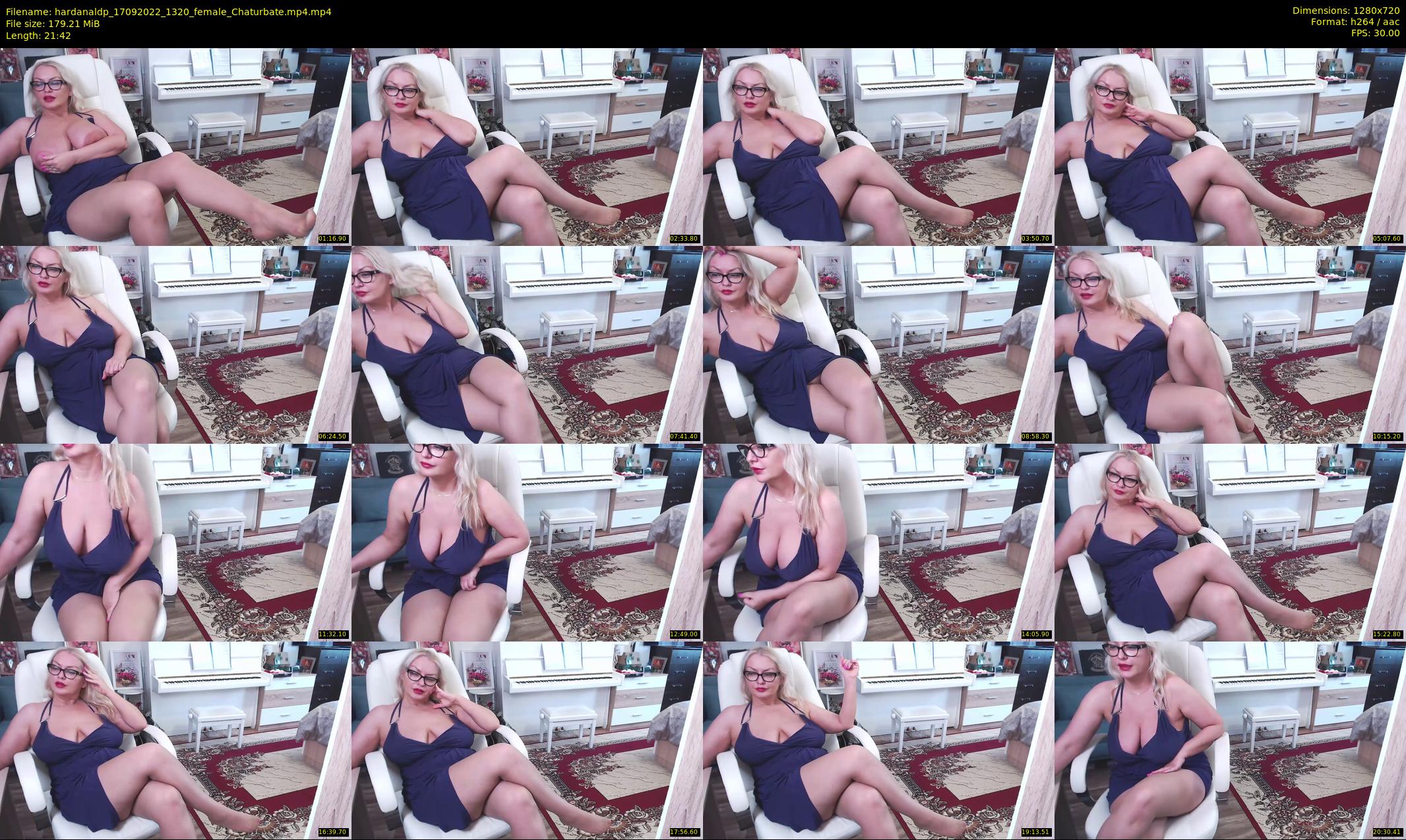 hardanaldp — 22 minute Chaturbate female cam show recording, 720p, Sep 17, 2022