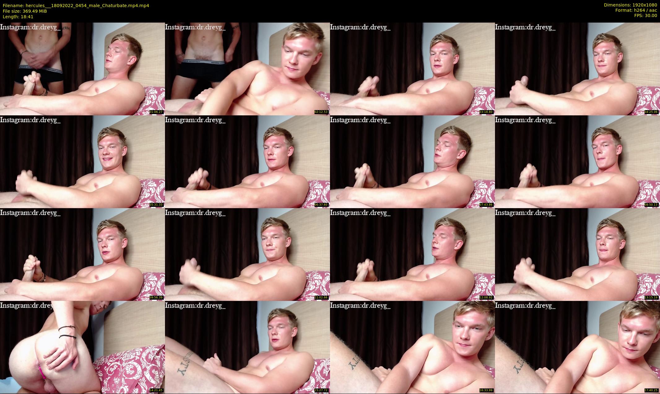 hercules__ — 19 minute Chaturbate male cam show recording, 1080p, Sep 18, 2022