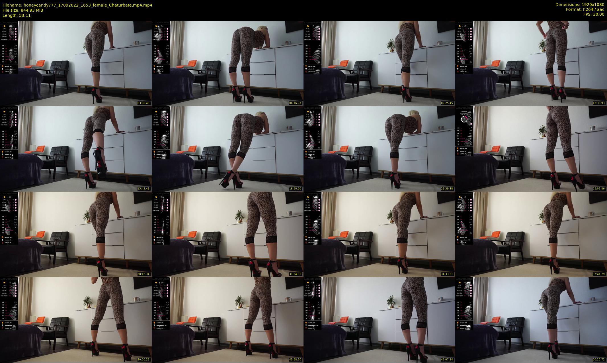 honeycandy777 — 54 minute Chaturbate couple cam show recording, 1080p, Sep 17, 2022