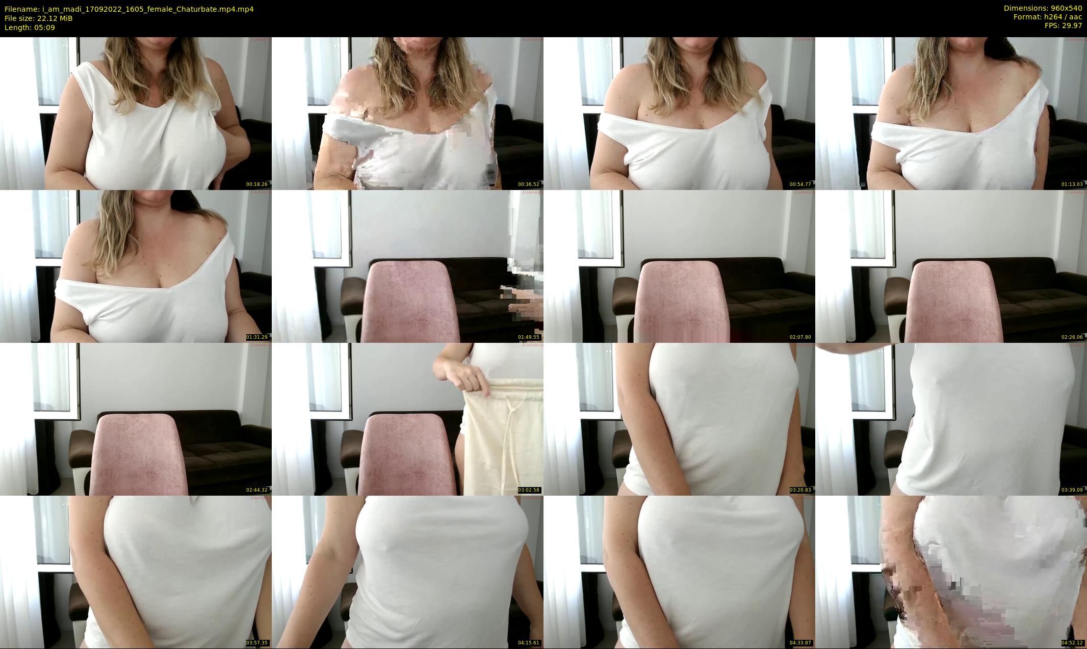 i_am_madi — 6 minute Chaturbate female cam show recording, 480p, Sep 17, 2022