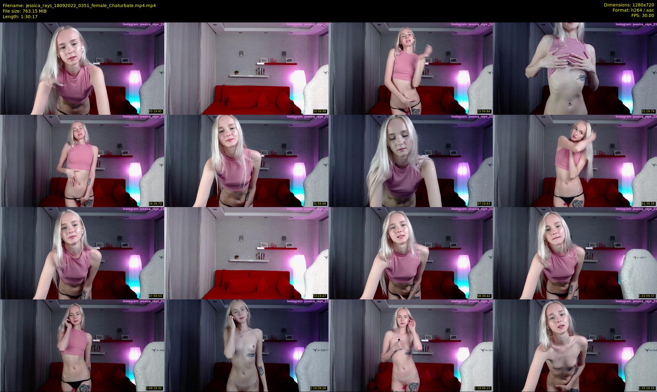 jessica_rays — 91 minute Chaturbate couple cam show recording, 720p, Sep 18, 2022